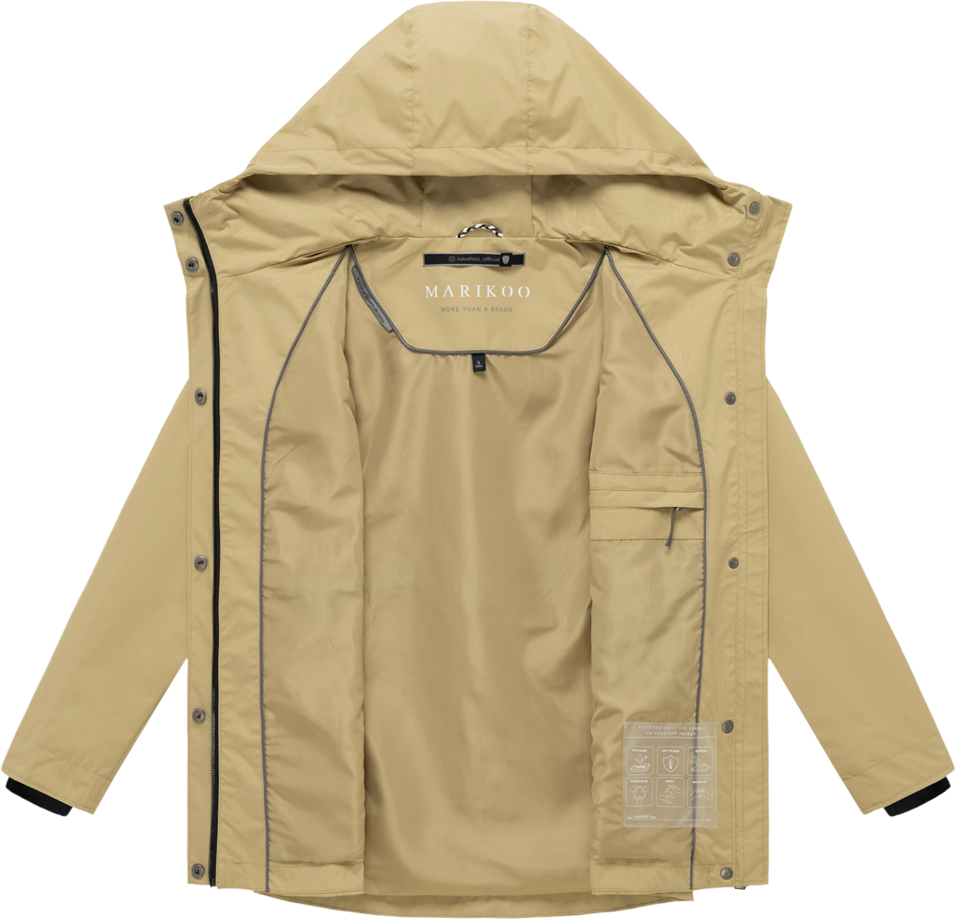 MARIKOO, Women Spring Jacket Bonbonparty