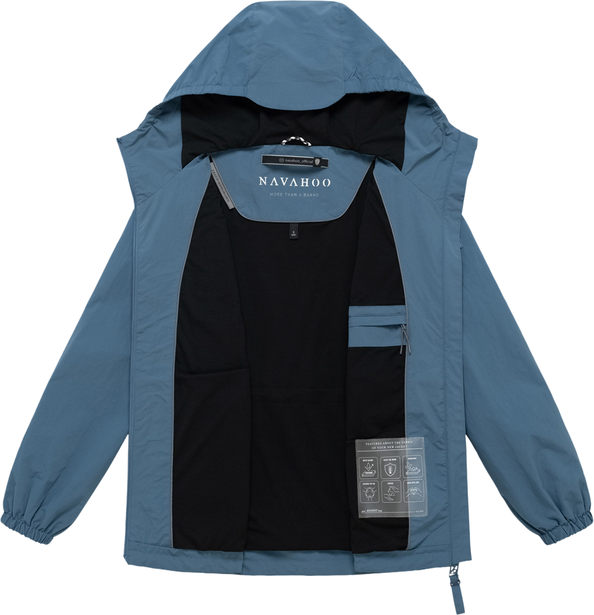 NAVAHOO, Women Spring Jacket Donnerwetter