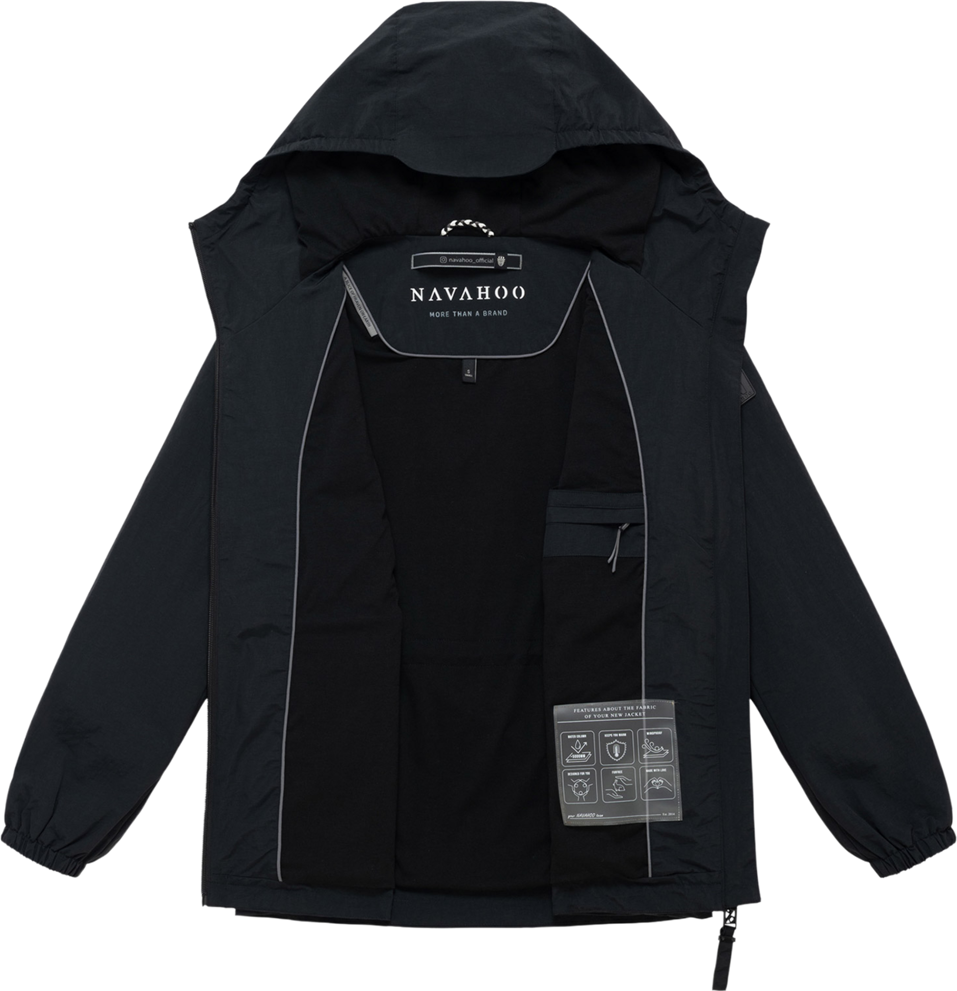 NAVAHOO, Women Spring Jacket Donnerwetter