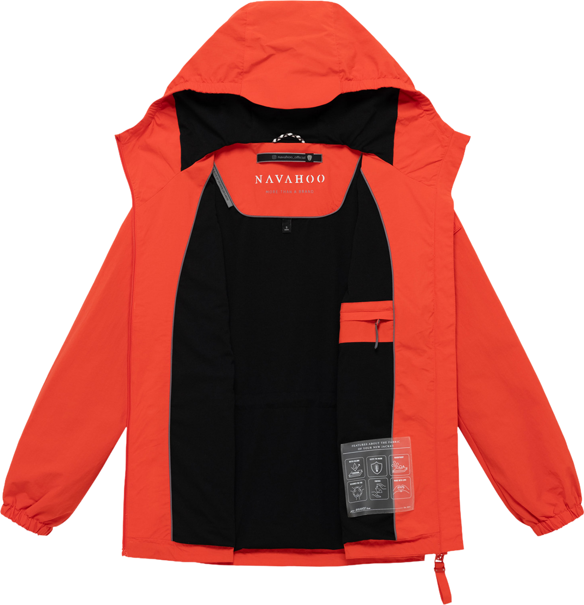 NAVAHOO, Women Spring Jacket Donnerwetter