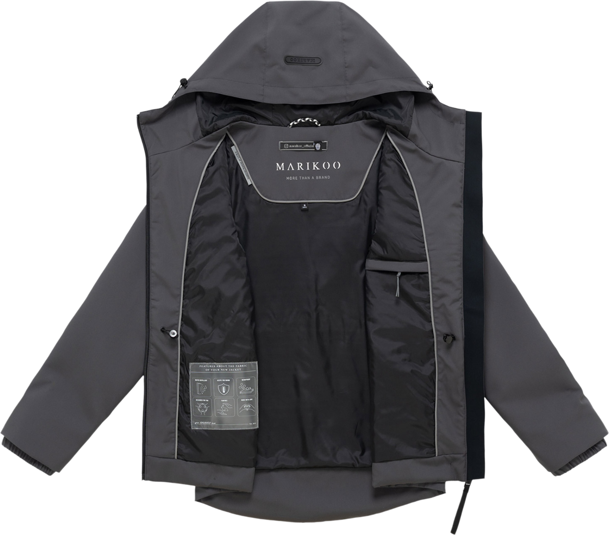 MARIKOO, Women Spring Jacket Katzilein