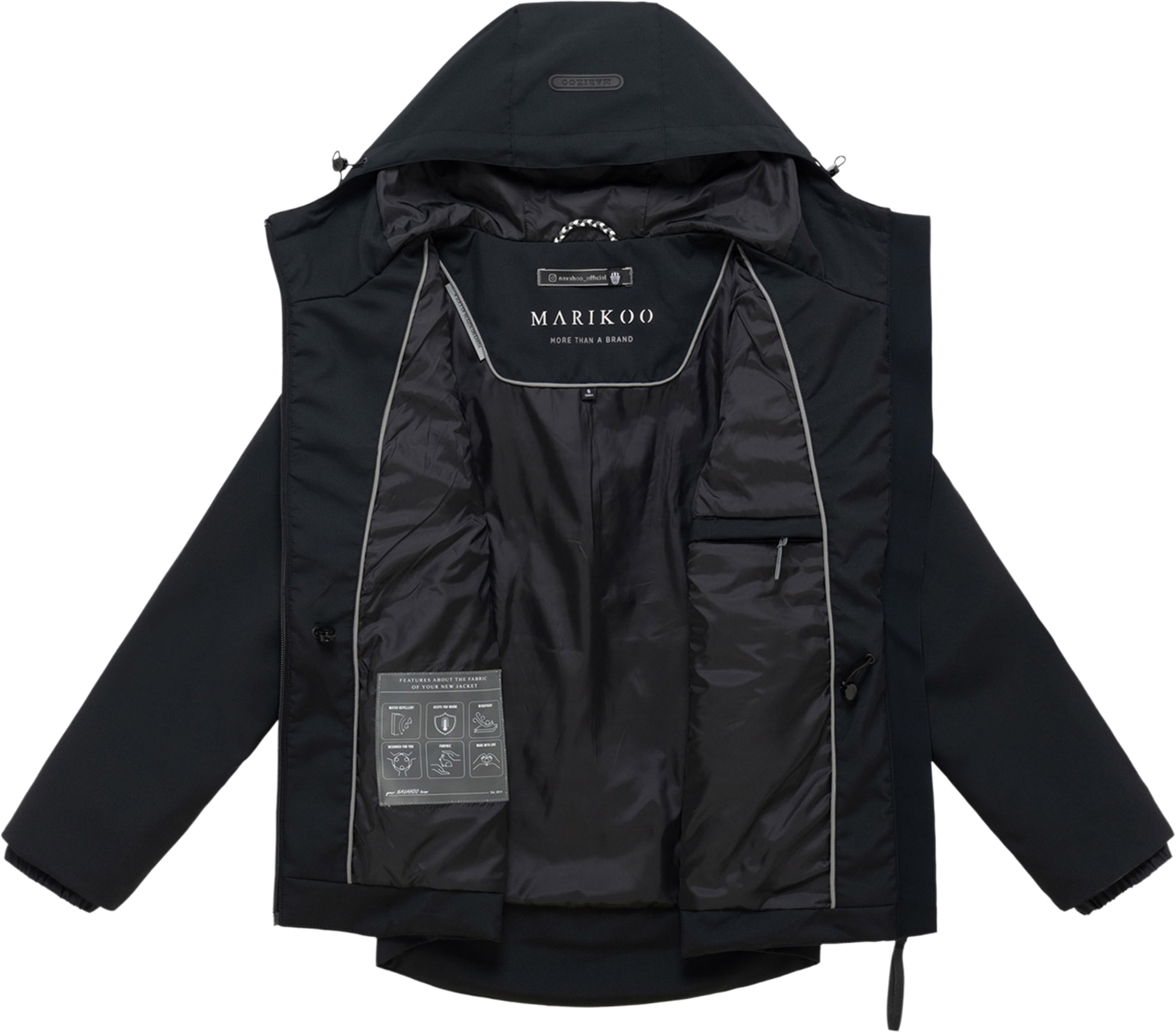 MARIKOO, Women Spring Jacket Katzilein