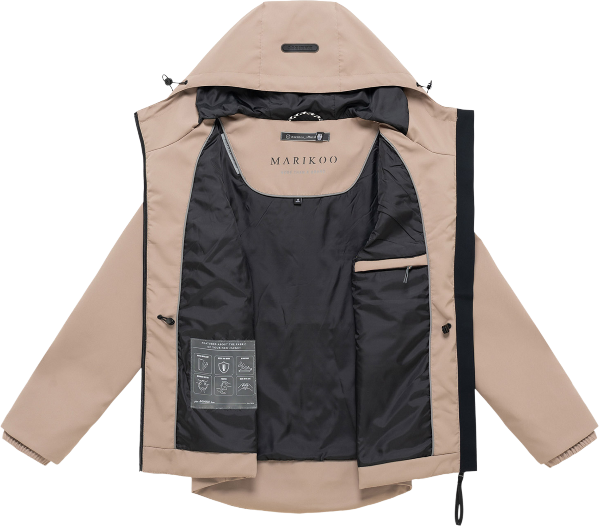 MARIKOO, Women Spring Jacket Katzilein