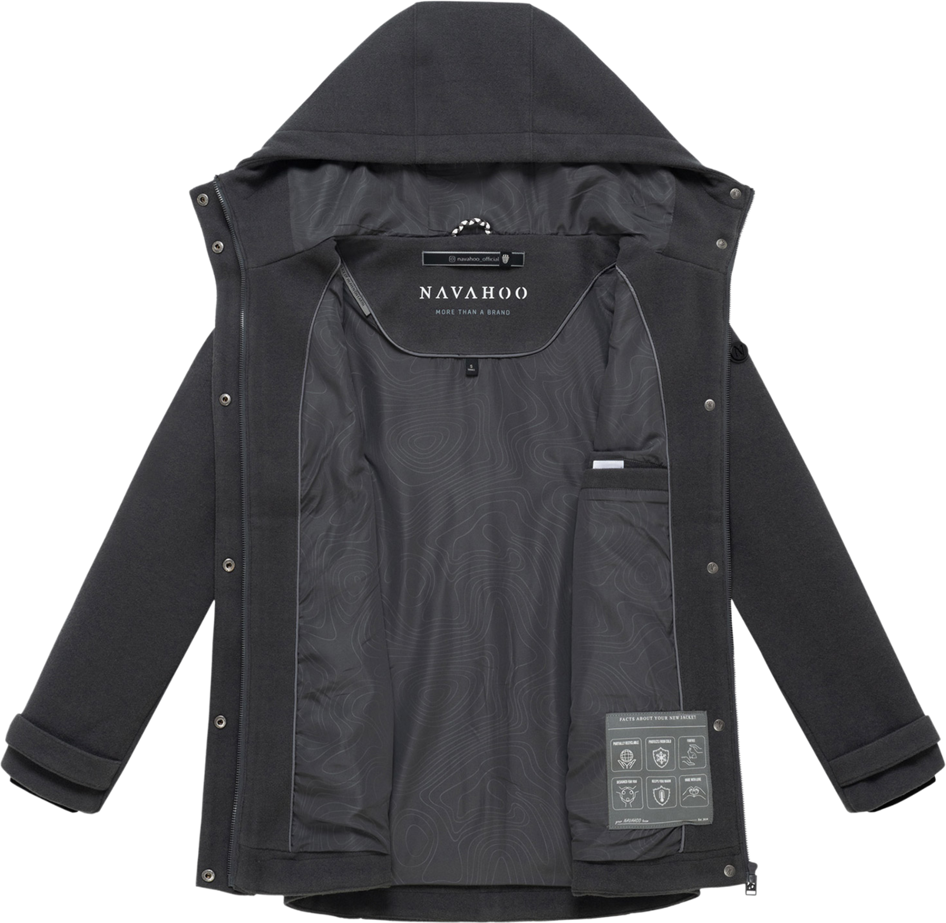 NAVAHOO, Women Spring Jacket L&auml;chelstern