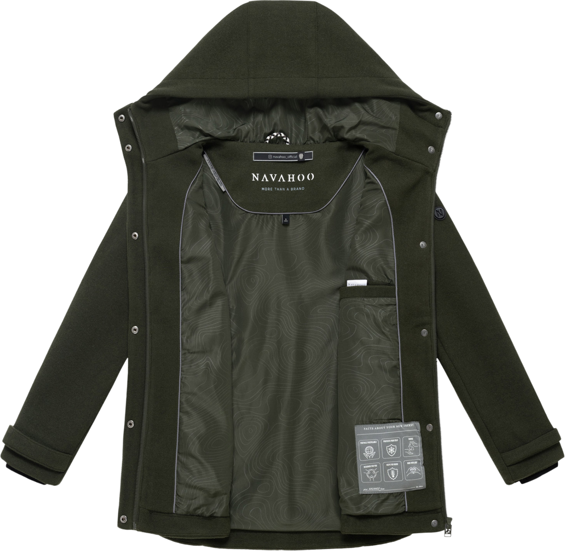 NAVAHOO, Women Spring Jacket L&auml;chelstern