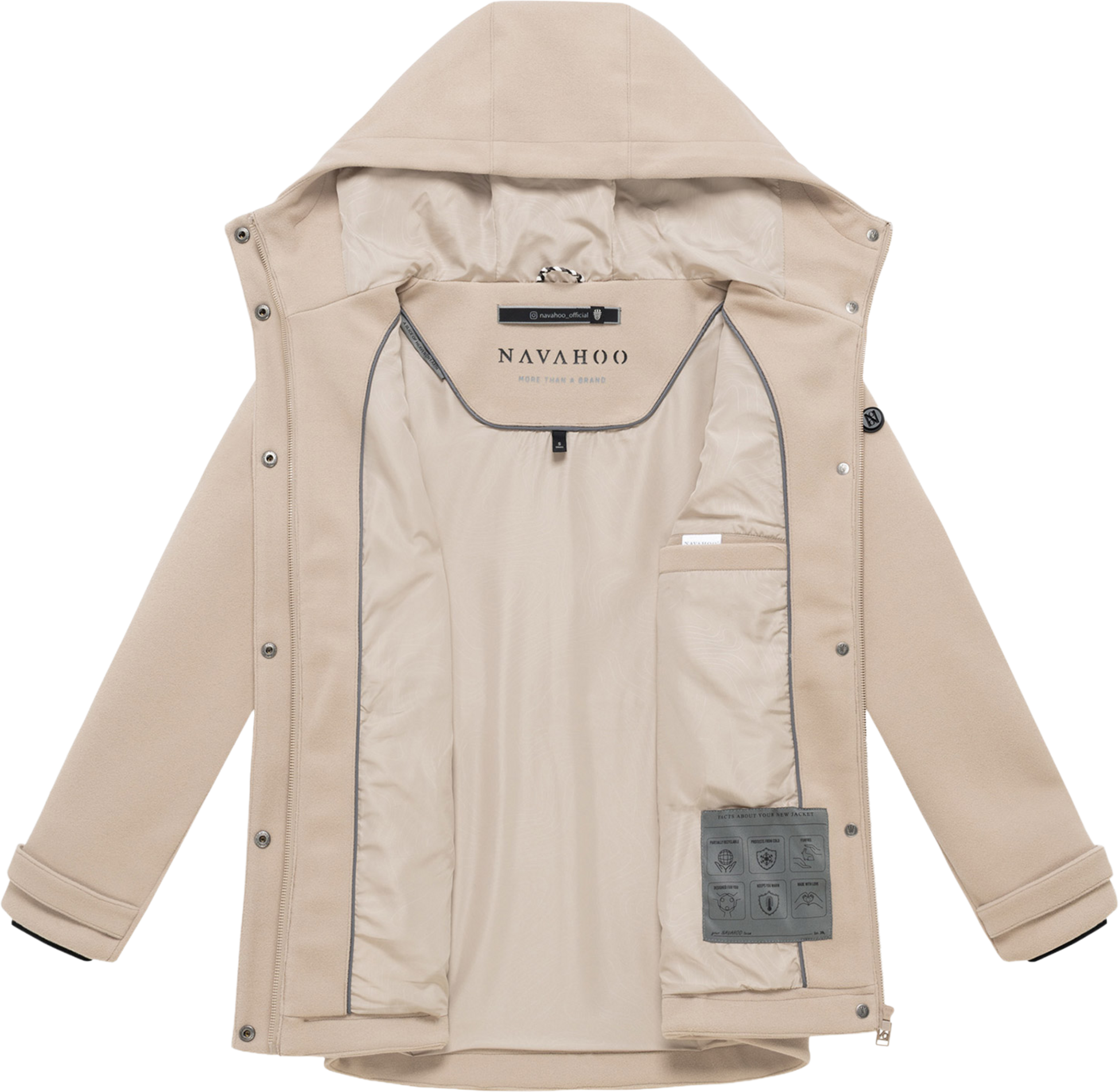 NAVAHOO, Women Spring Jacket L&auml;chelstern