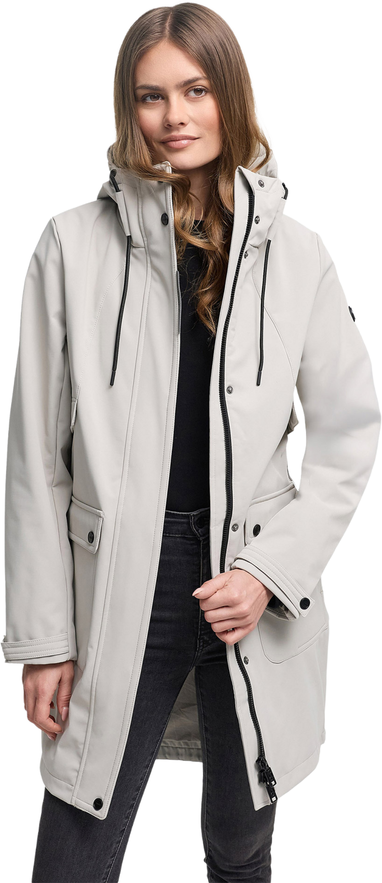 NAVAHOO, Women Spring Jacket Morgennebel