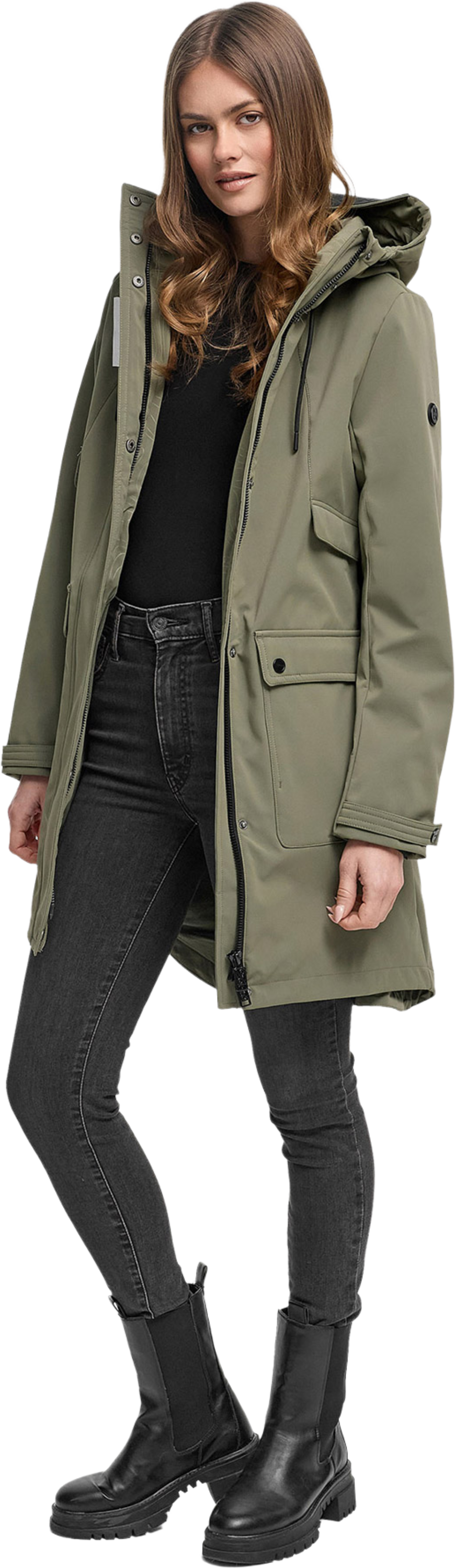 NAVAHOO, Women Spring Jacket Morgennebel