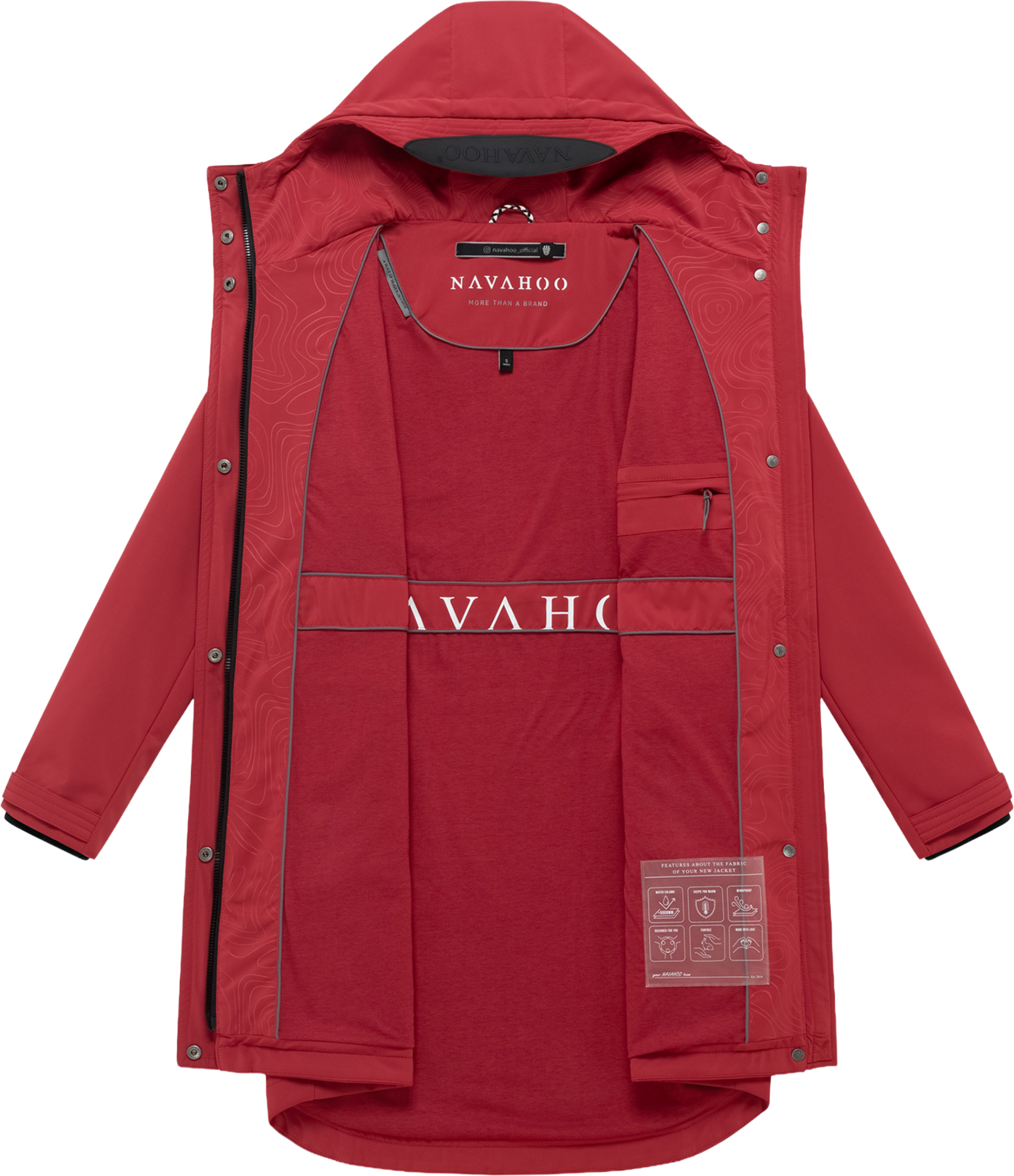 NAVAHOO, Women Spring Jacket Morgennebel