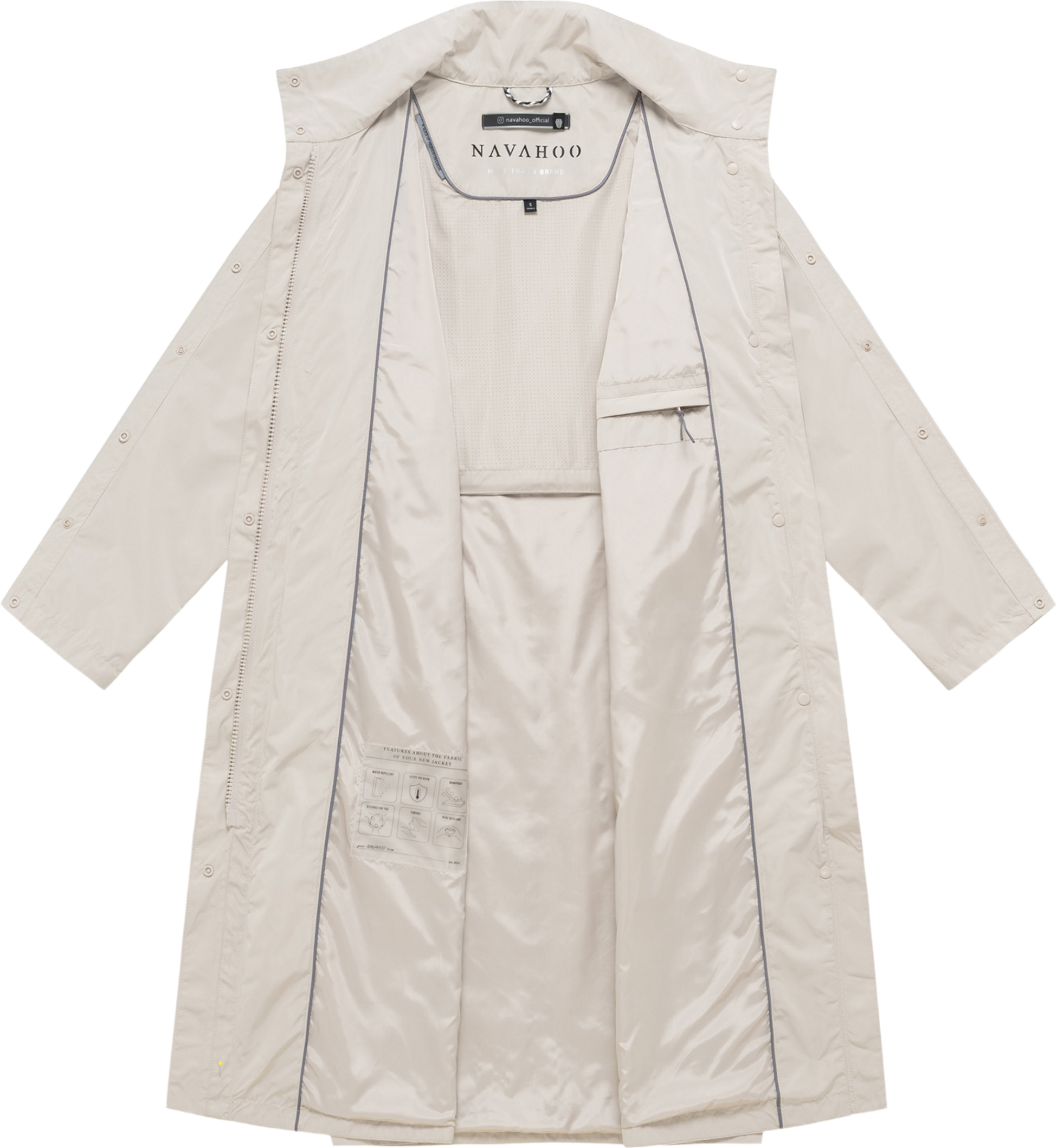 NAVAHOO, Women Spring Jacket Zenbluete