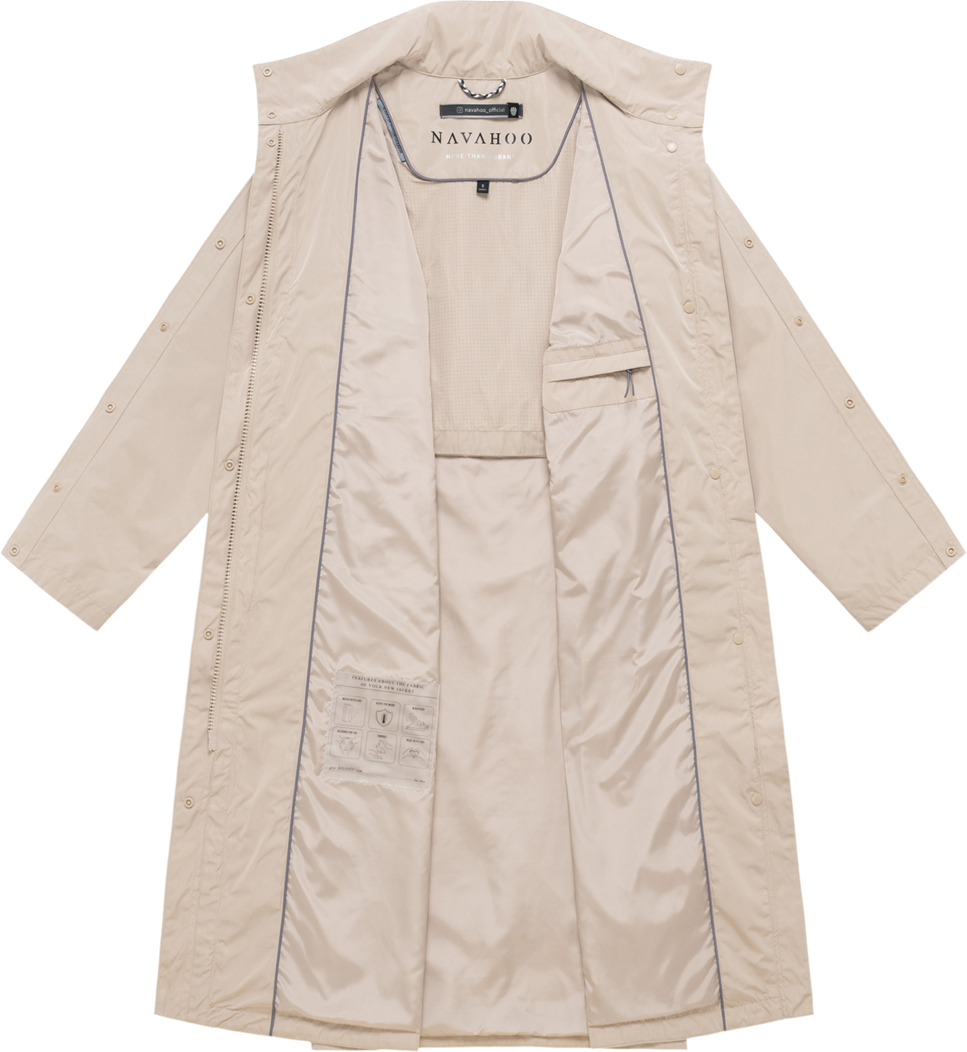 NAVAHOO, Women Spring Jacket Zenbluete