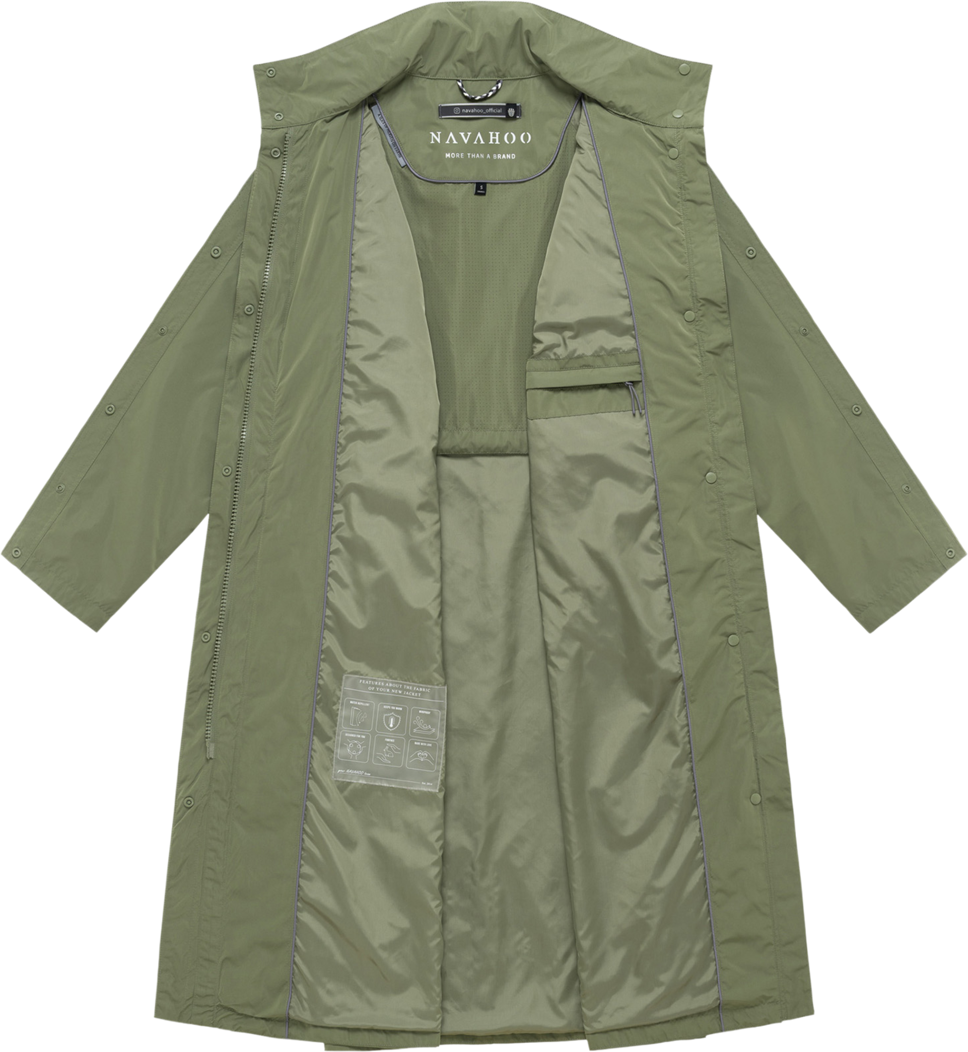 NAVAHOO, Women Spring Jacket Zenbluete