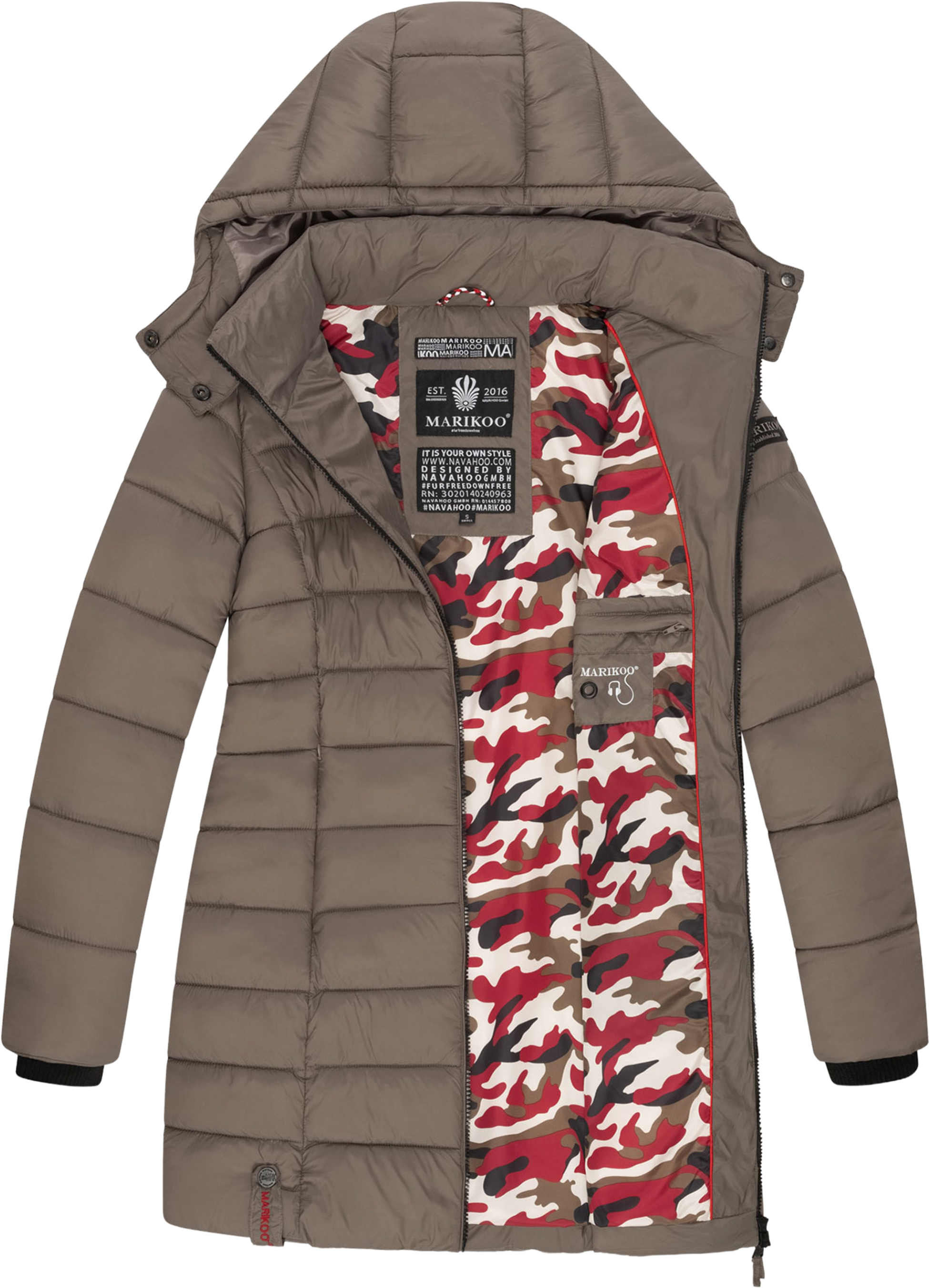 MARIKOO, Women Winterjacket Abendsternchen