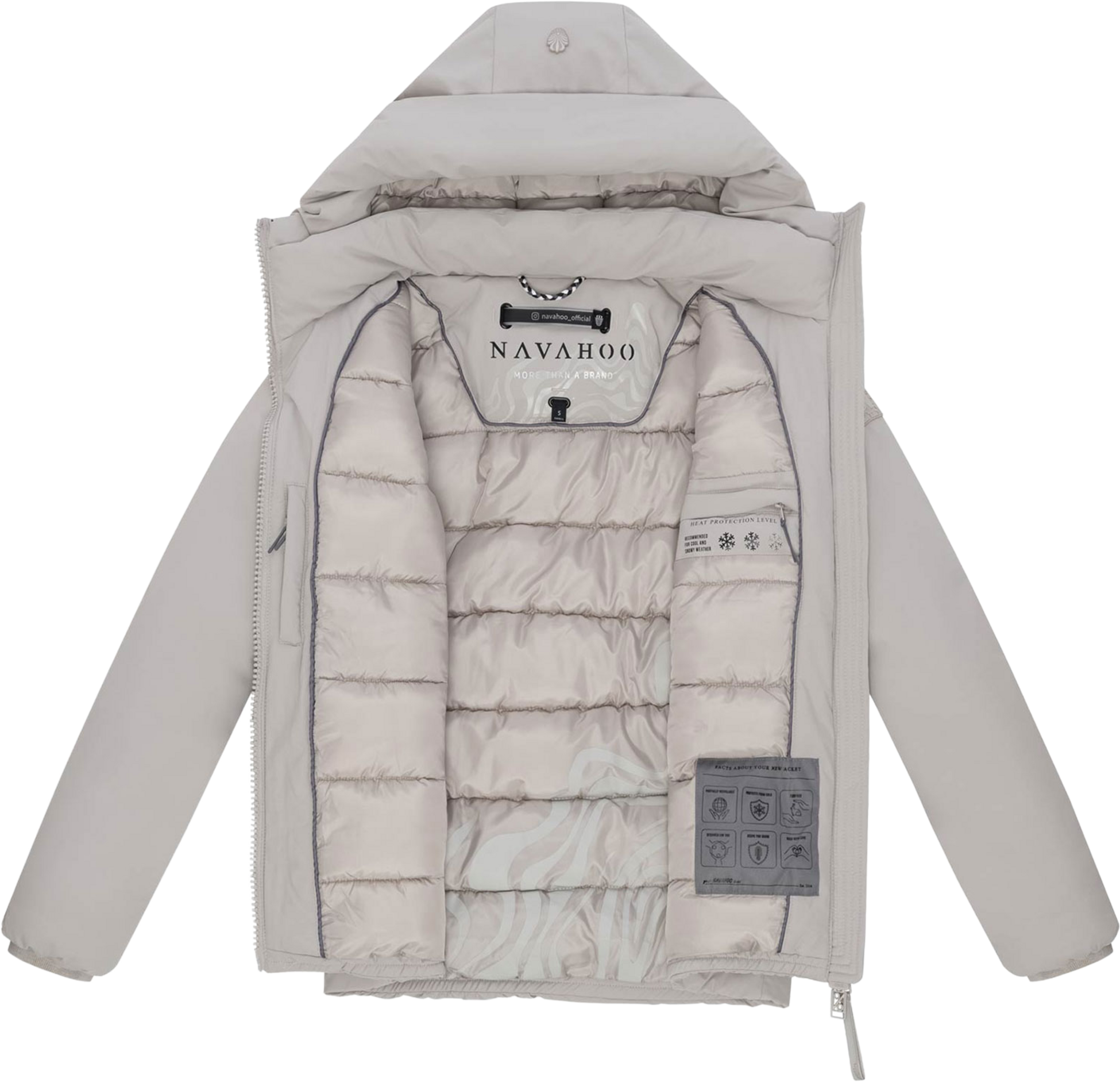 NAVAHOO, Women Winterjacket Blütenlicht