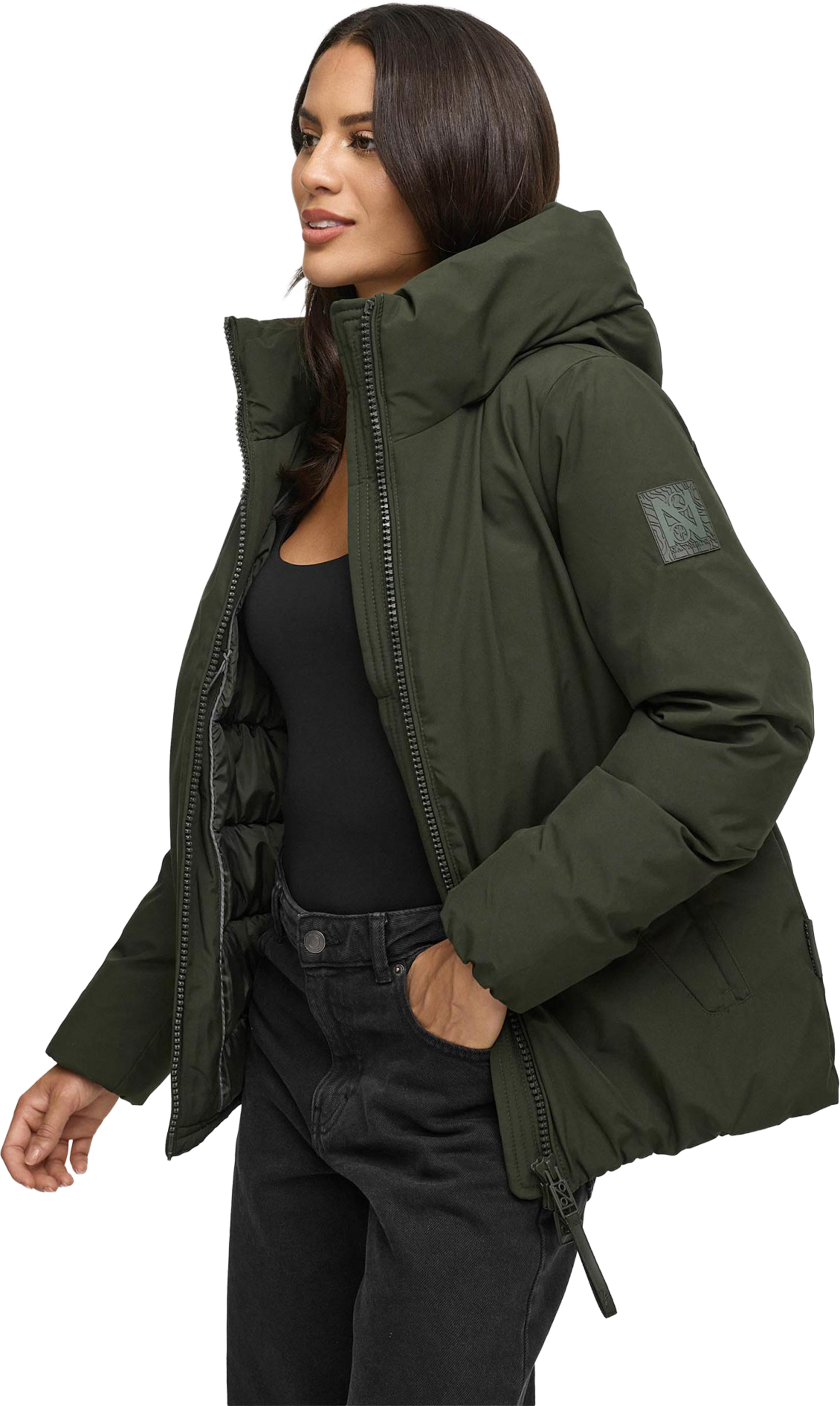 NAVAHOO, Women Winterjacket Blütenlicht