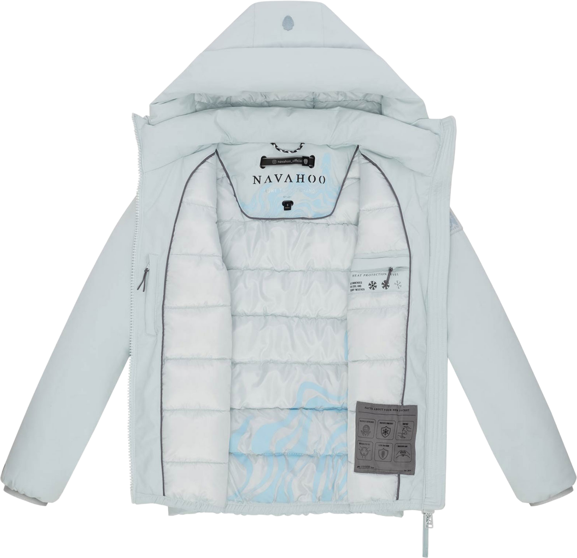 NAVAHOO, Women Winterjacket Blütenlicht