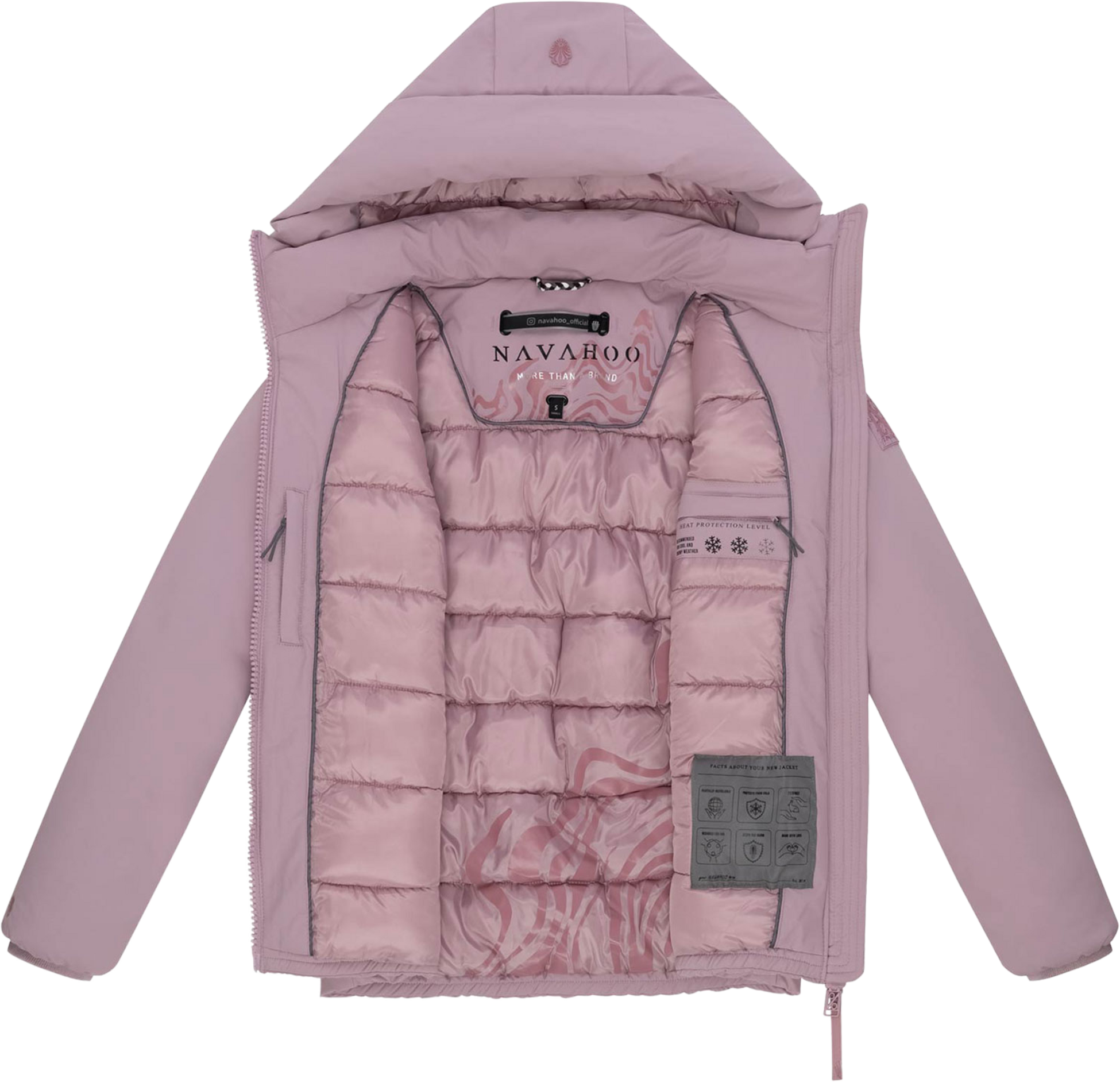 NAVAHOO, Women Winterjacket Blütenlicht