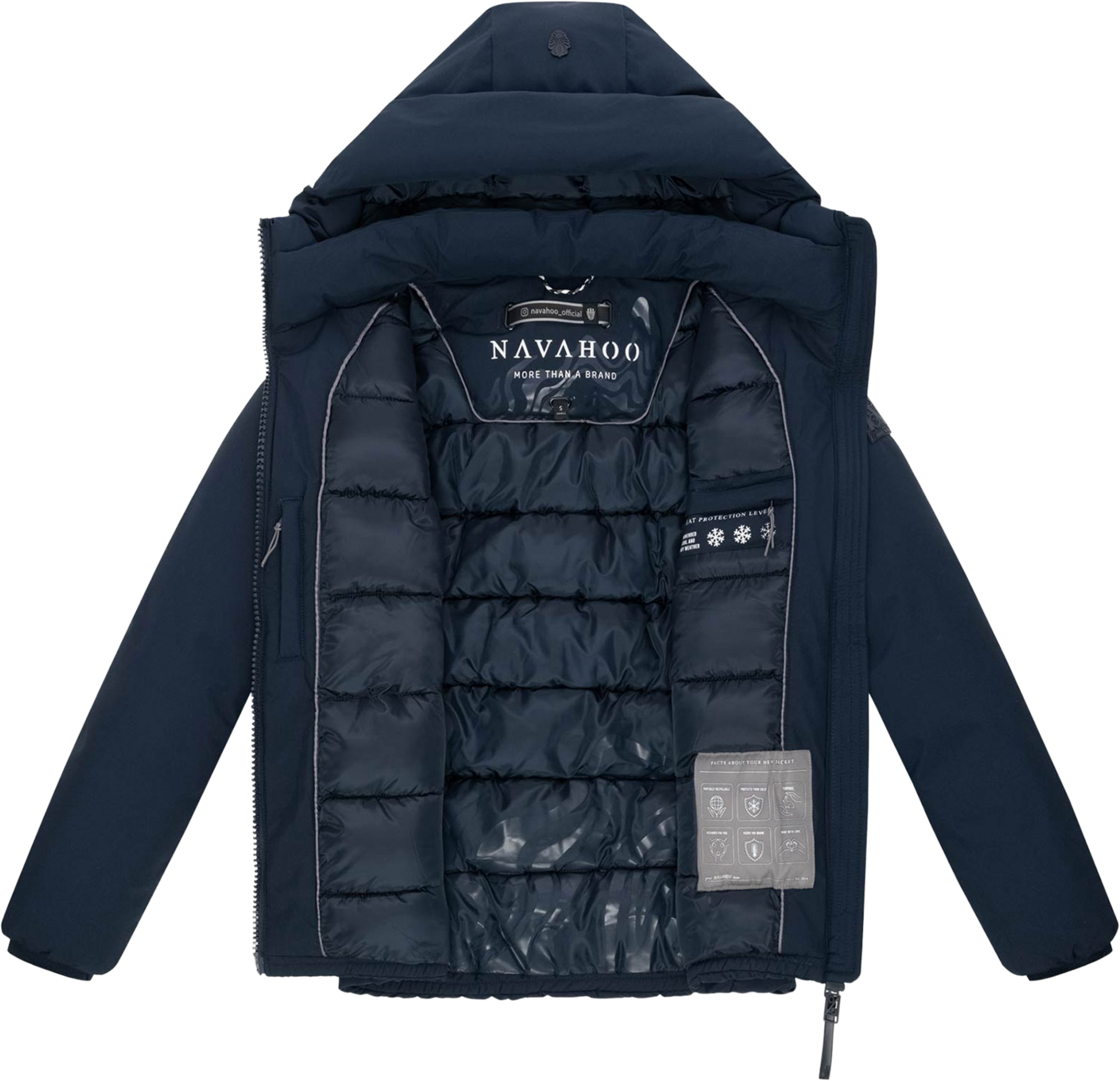 NAVAHOO, Women Winterjacket Blütenlicht