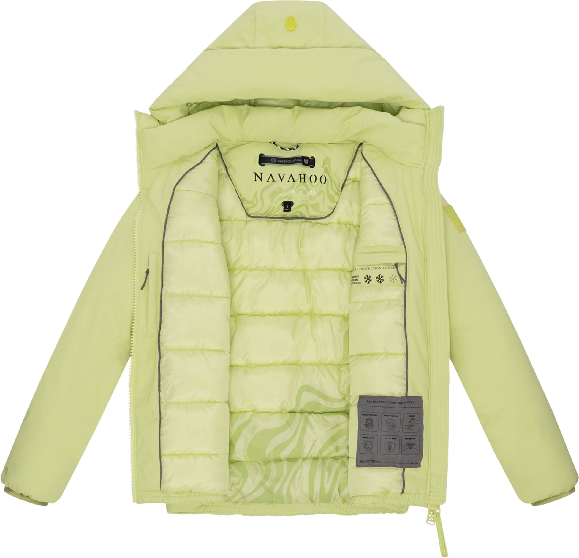 NAVAHOO, Women Winterjacket Blütenlicht