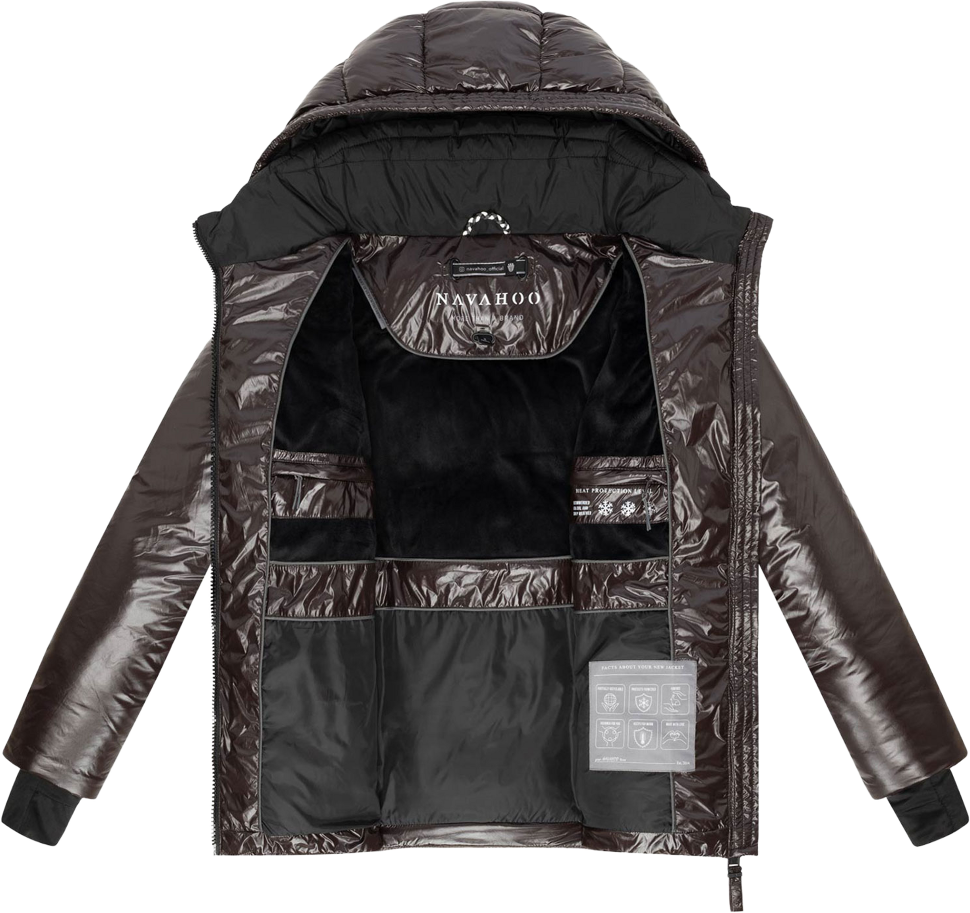 NAVAHOO, Women Winterjacket Eisglanz