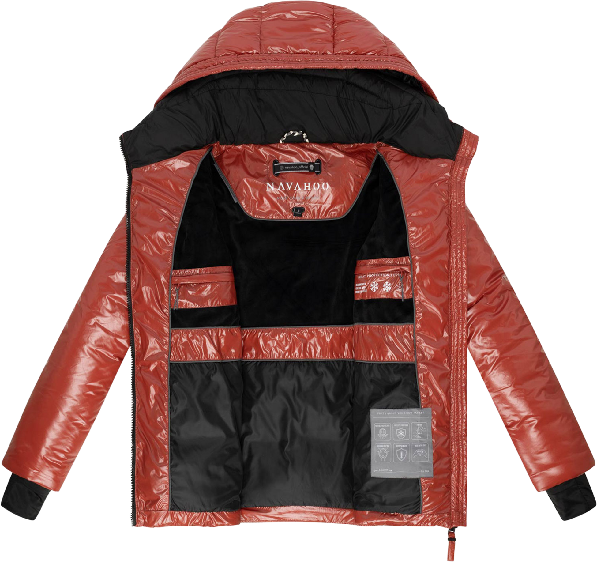 NAVAHOO, Women Winterjacket Eisglanz