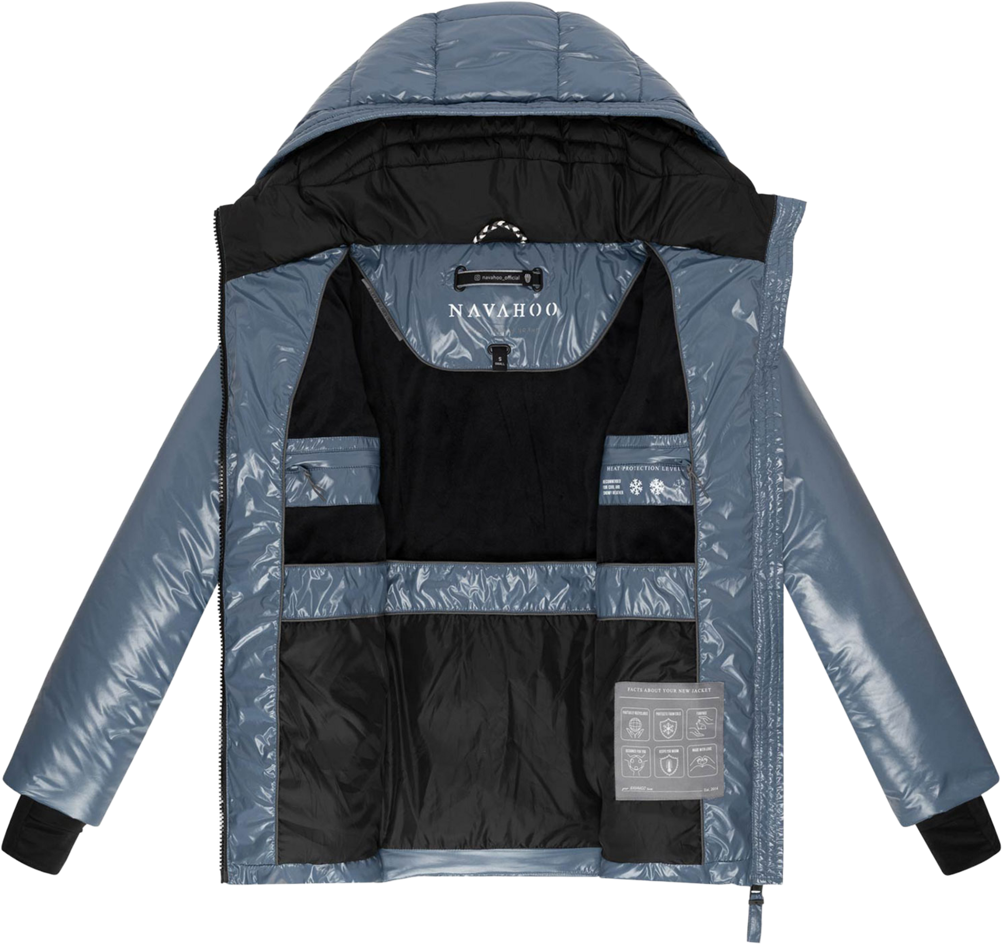 NAVAHOO, Women Winterjacket Eisglanz