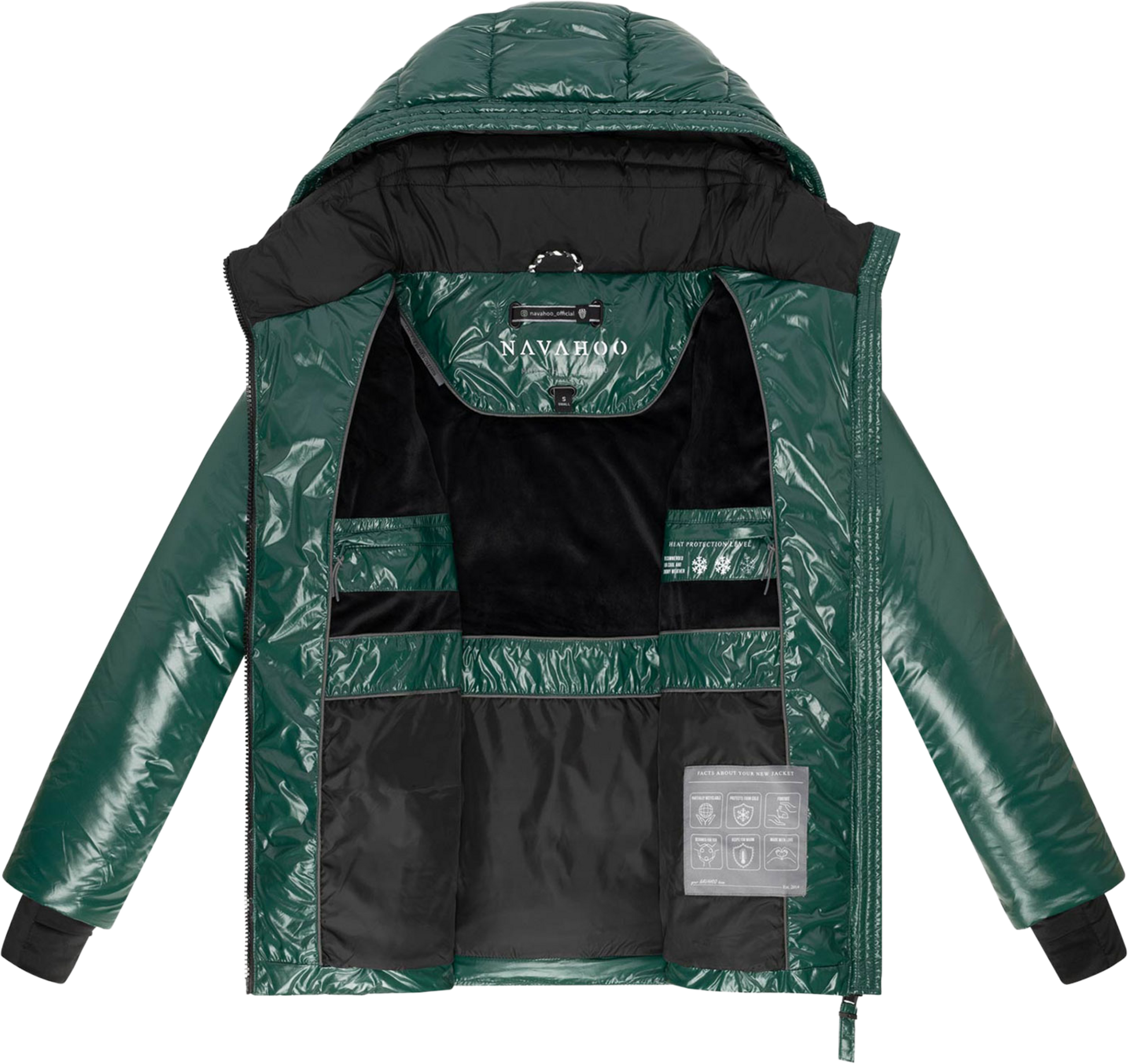 NAVAHOO, Women Winterjacket Eisglanz