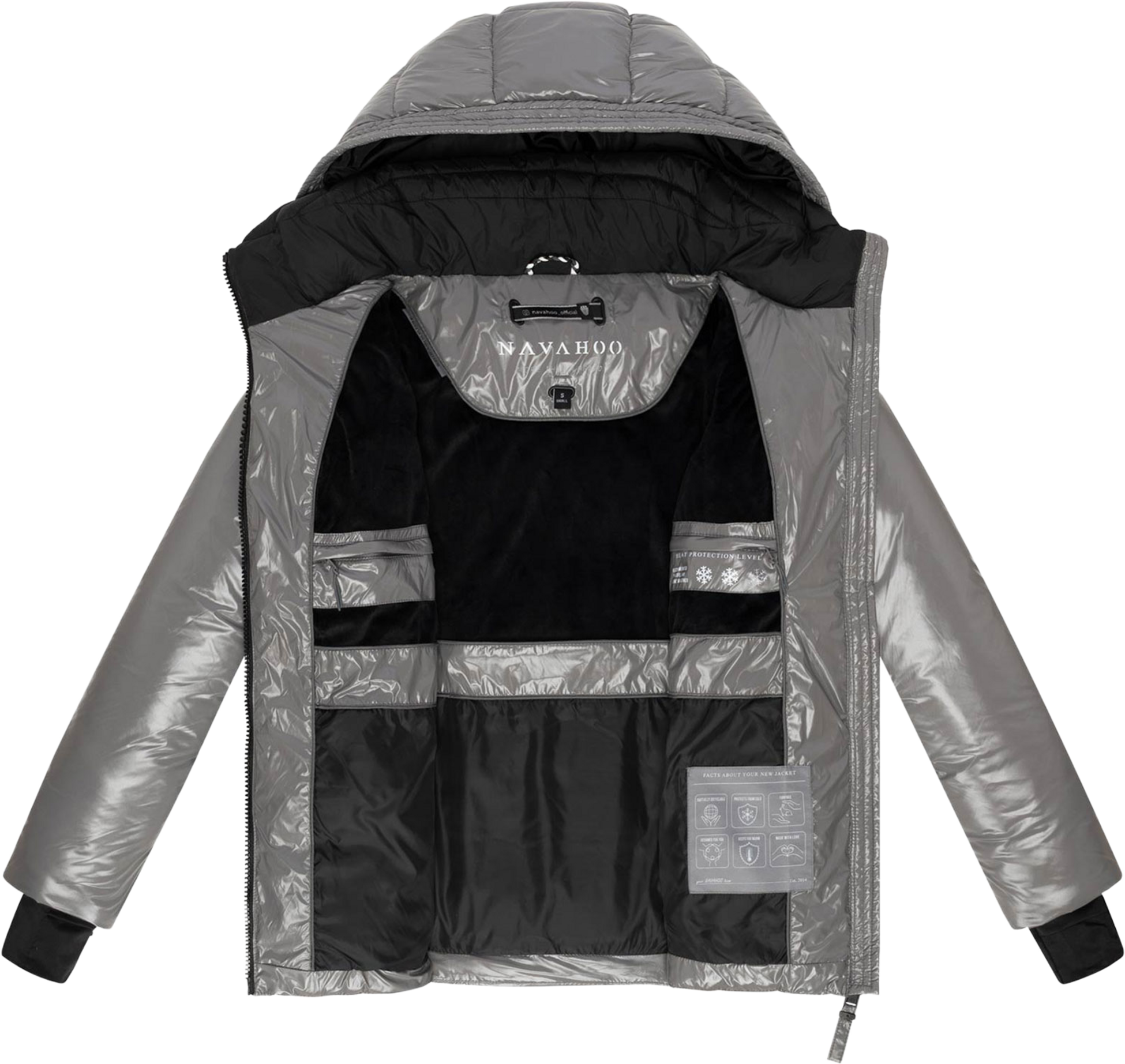 NAVAHOO, Women Winterjacket Eisglanz