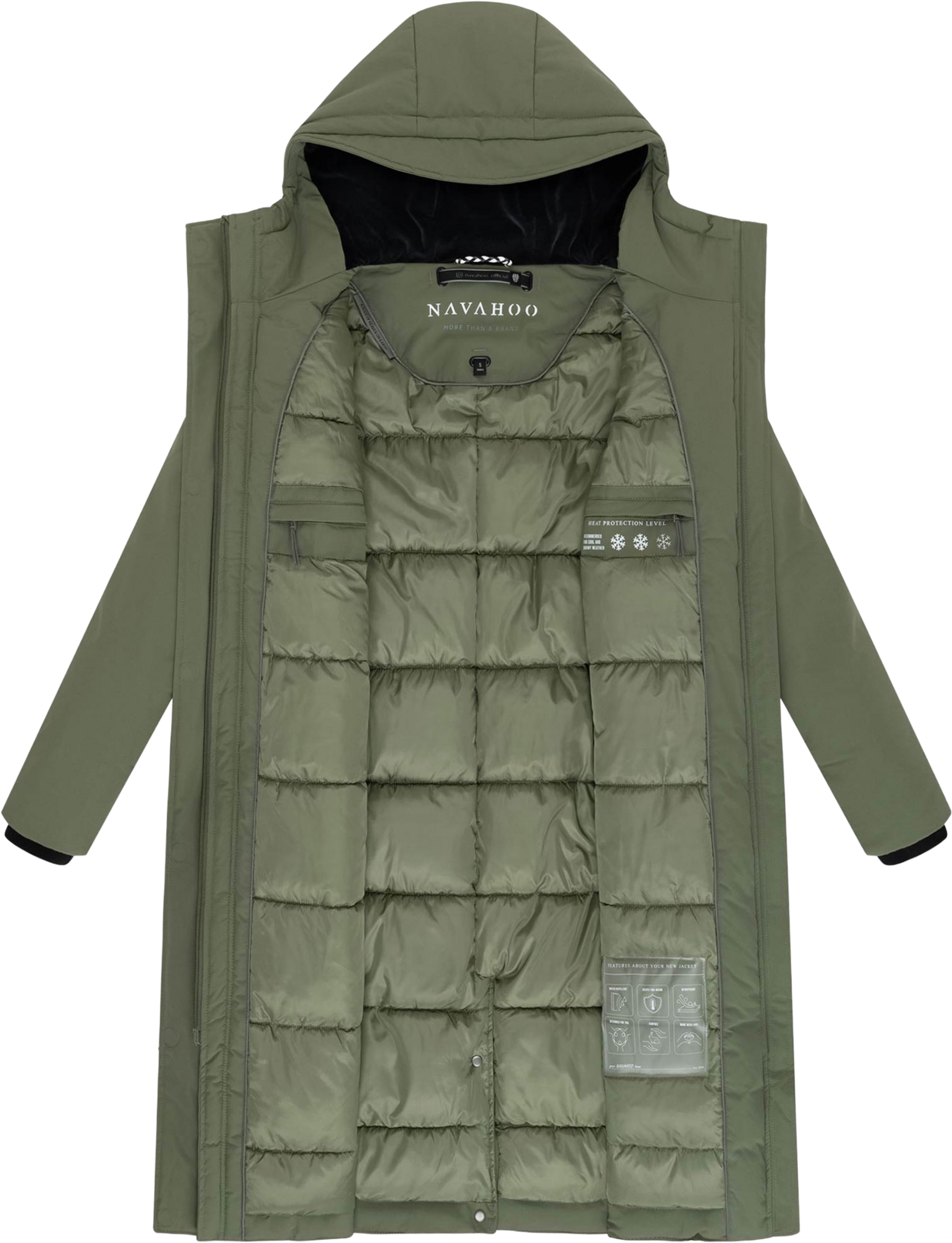 NAVAHOO, Women Winterjacket Eismelodie