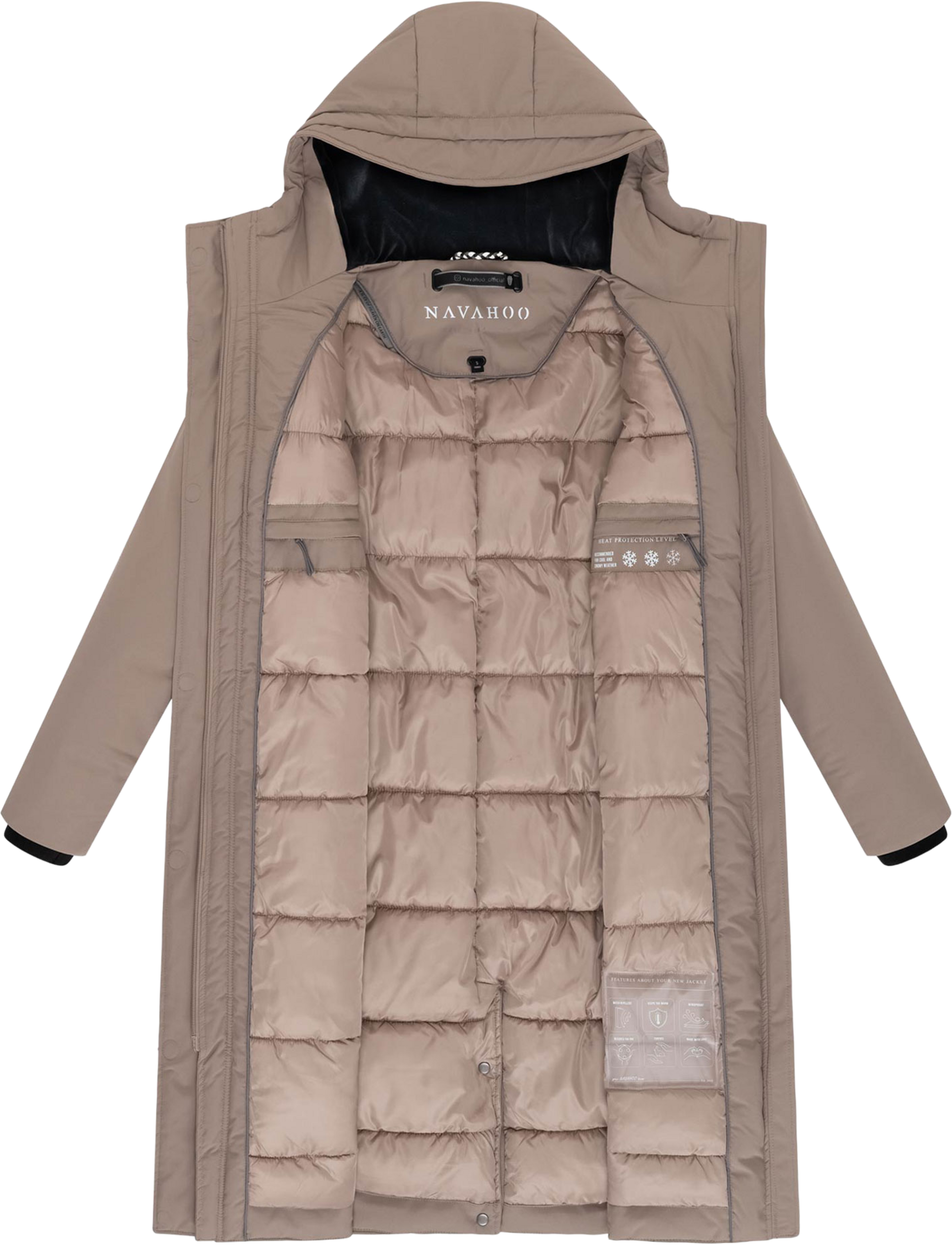 NAVAHOO, Women Winterjacket Eismelodie