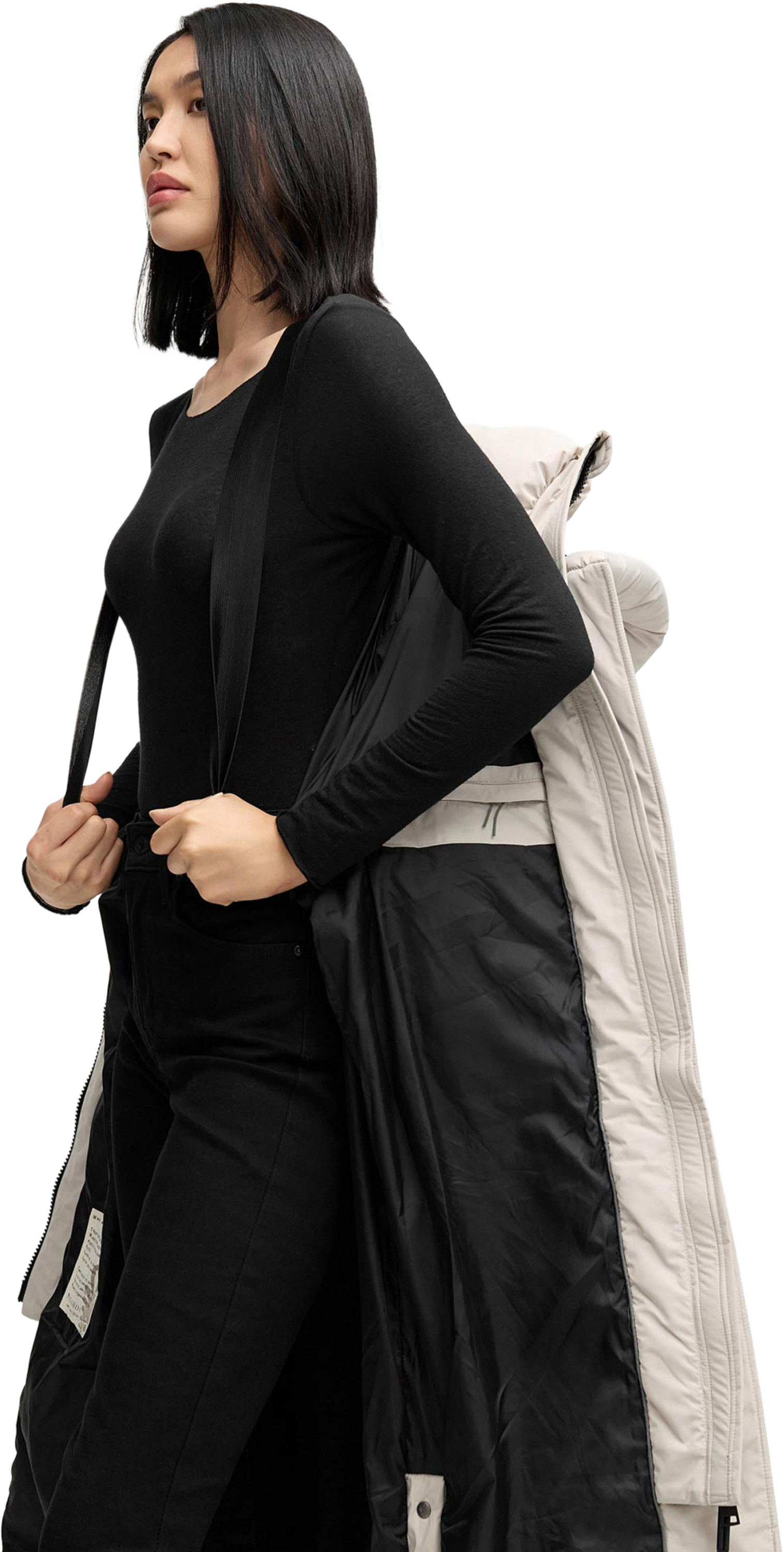 NAVAHOO, Women Winterjacket Engelsfeder