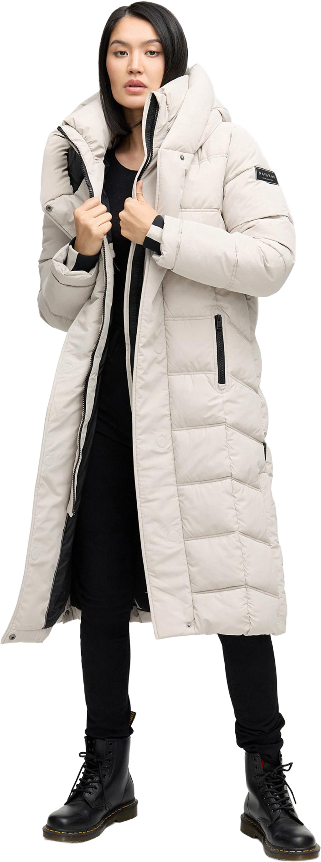 NAVAHOO, Women Winterjacket Engelsfeder