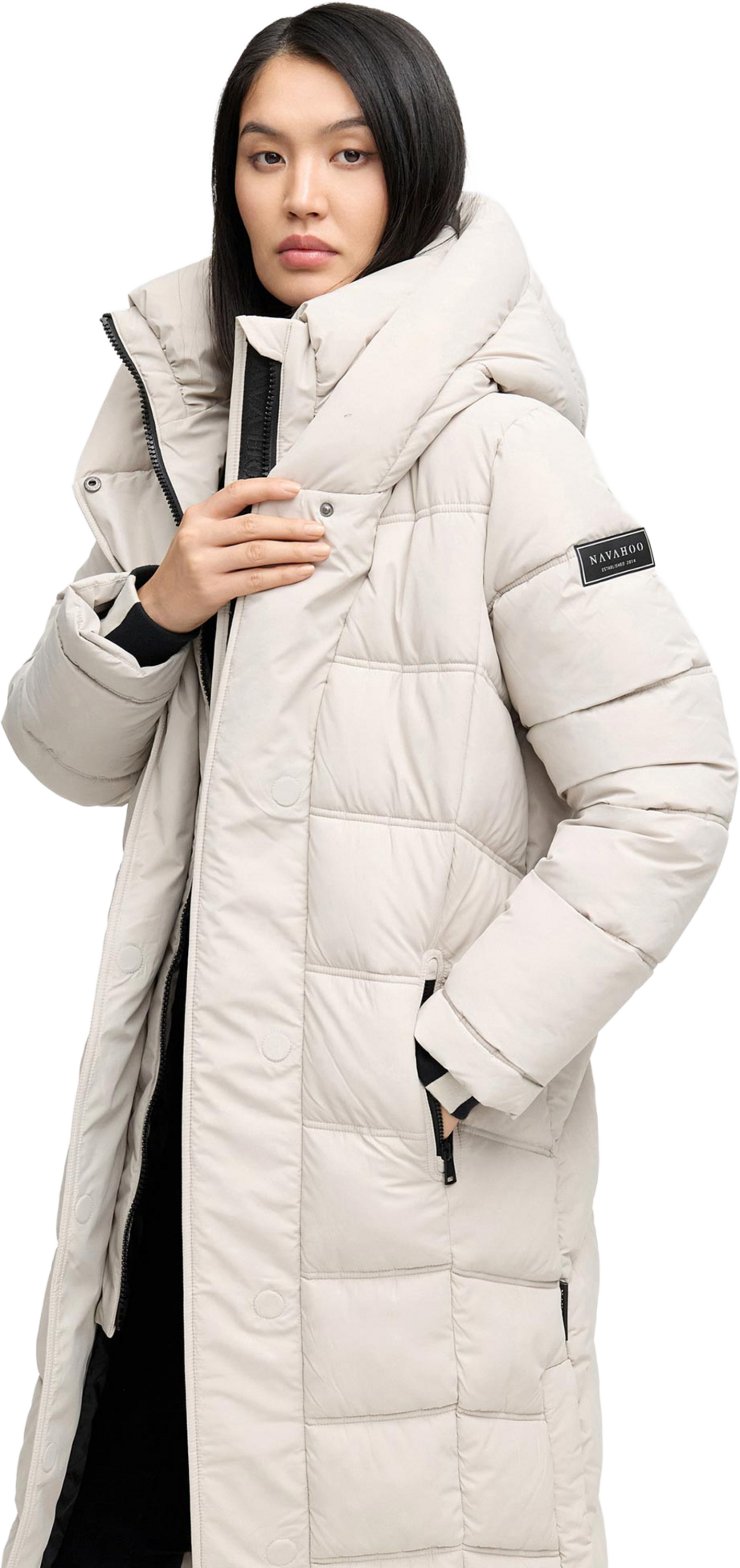 NAVAHOO, Women Winterjacket Engelsfeder