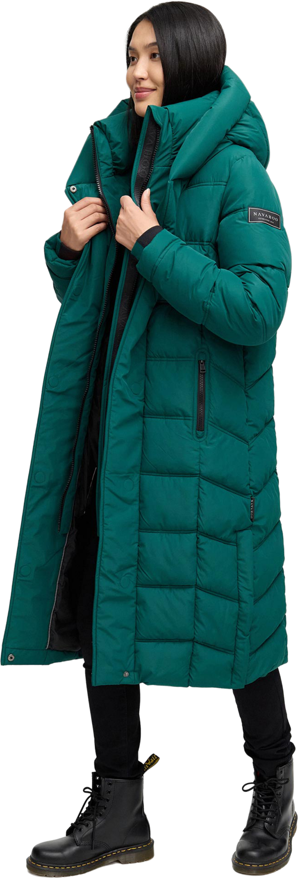 NAVAHOO, Women Winterjacket Engelsfeder