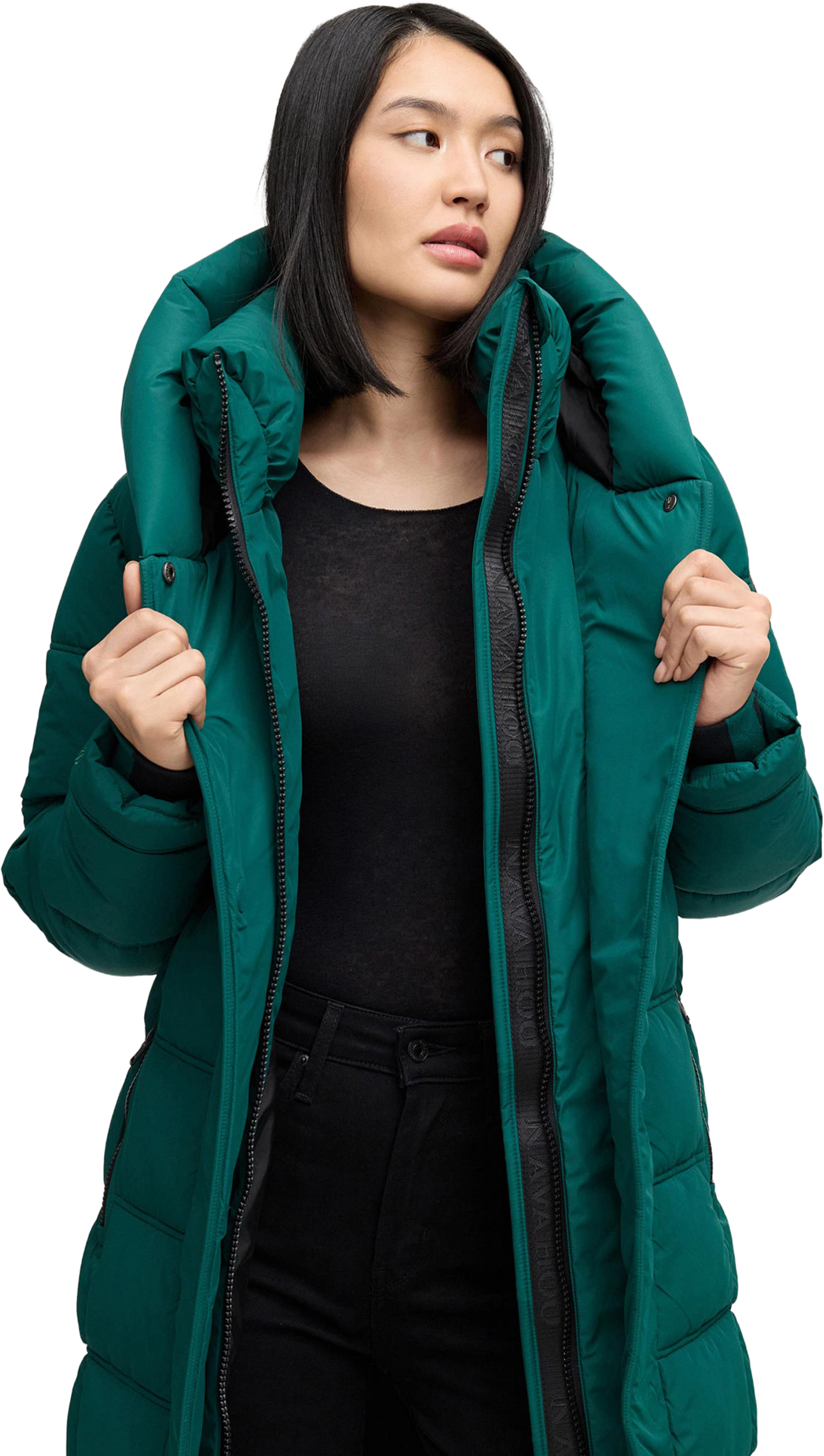 NAVAHOO, Women Winterjacket Engelsfeder