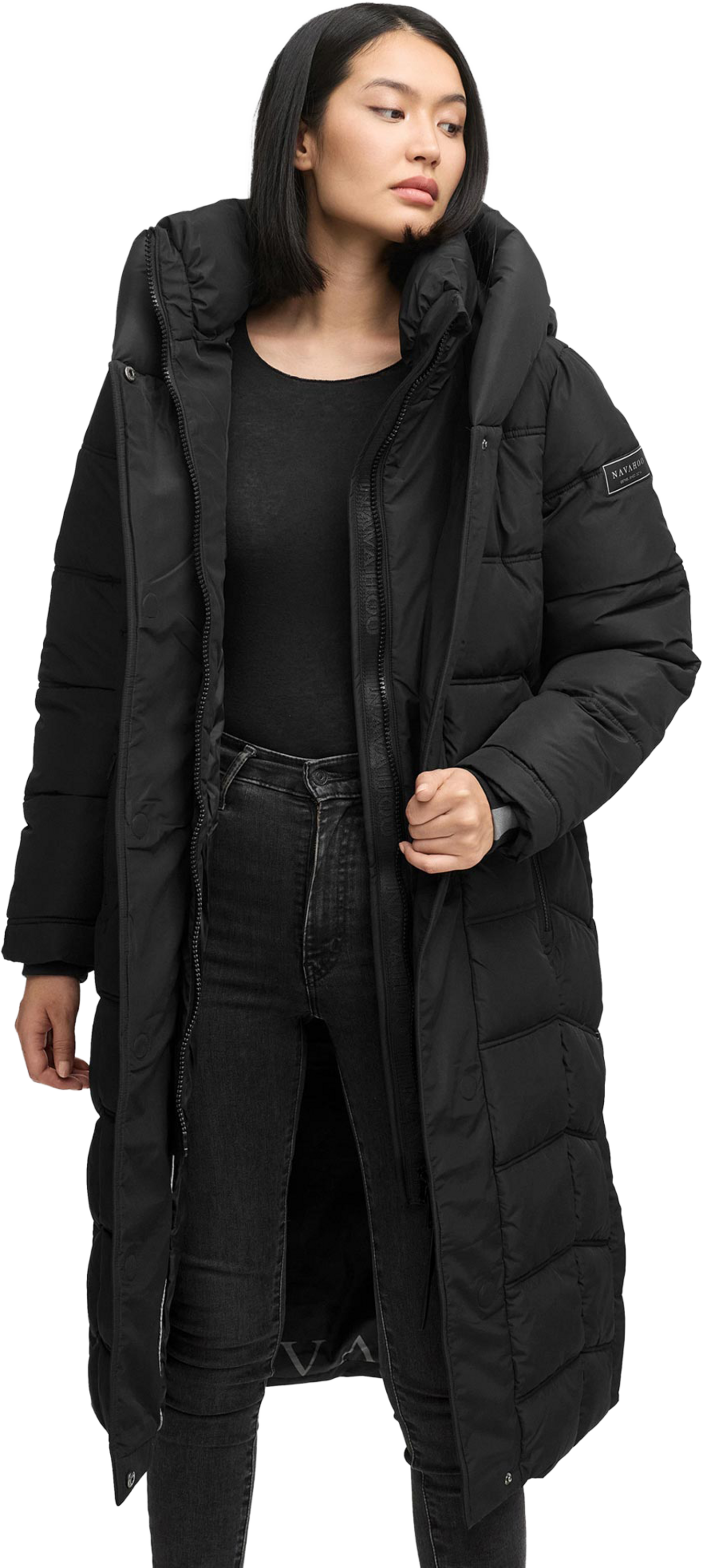 NAVAHOO, Women Winterjacket Engelsfeder