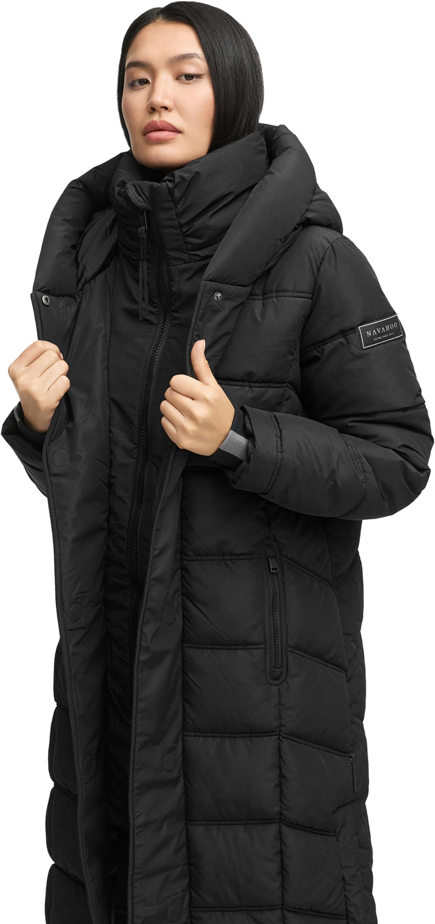 NAVAHOO, Women Winterjacket Engelsfeder