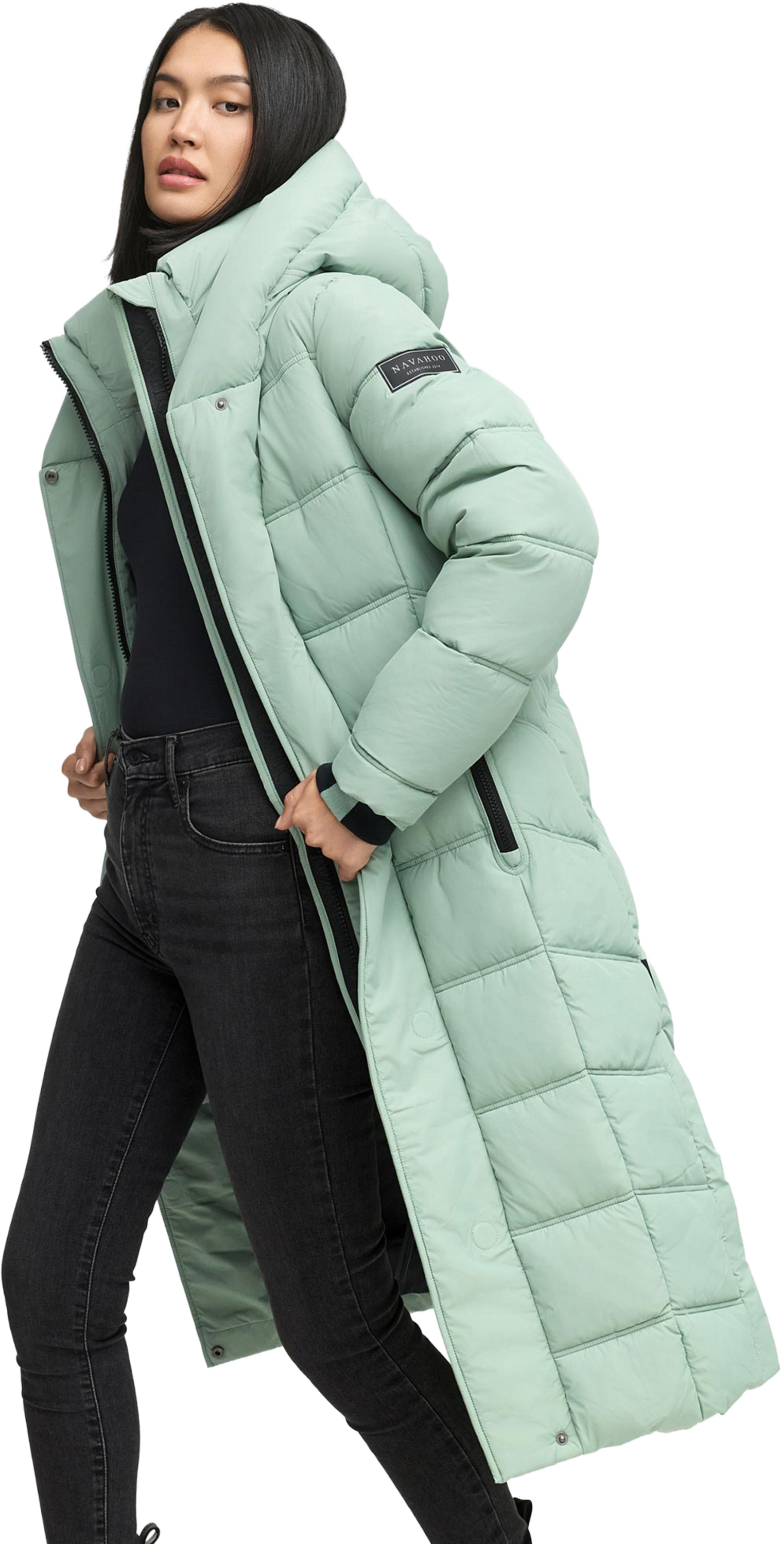 NAVAHOO, Women Winterjacket Engelsfeder