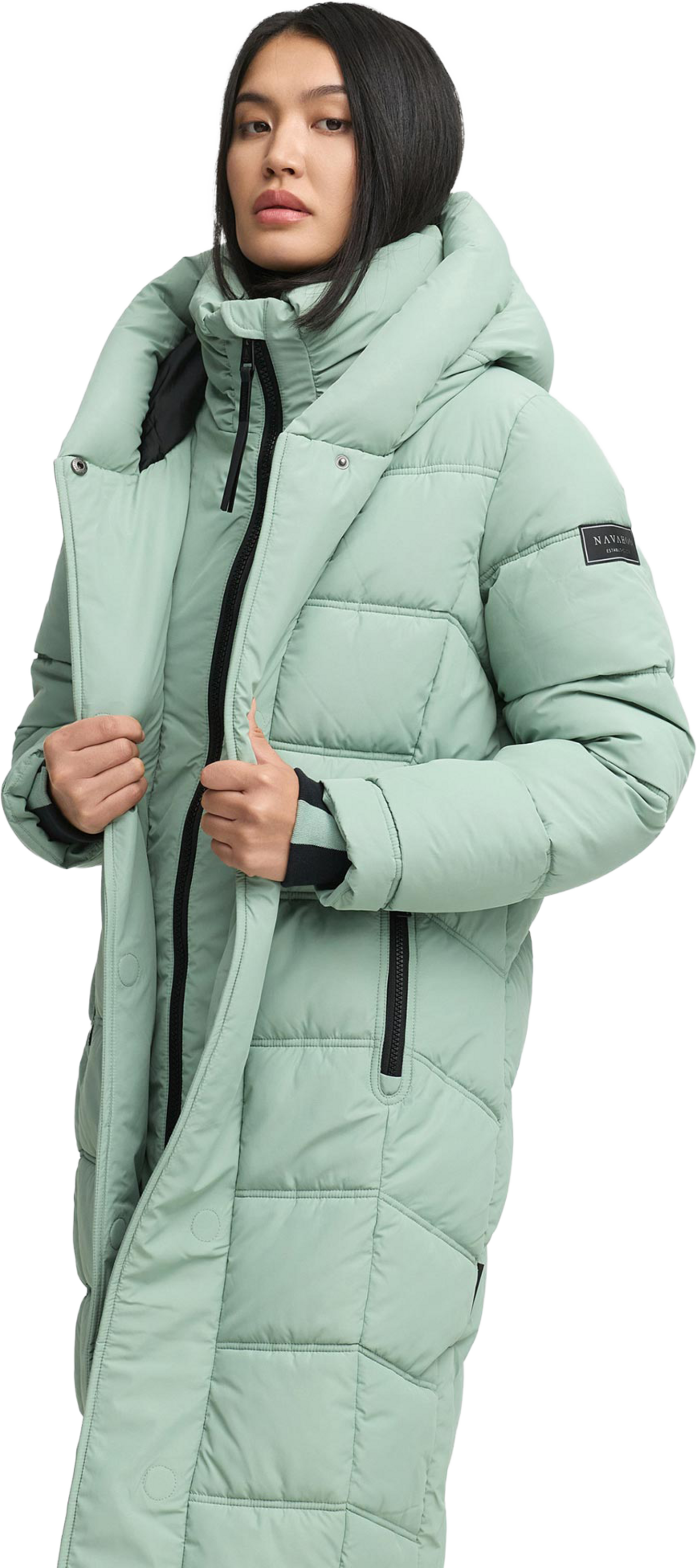 NAVAHOO, Women Winterjacket Engelsfeder