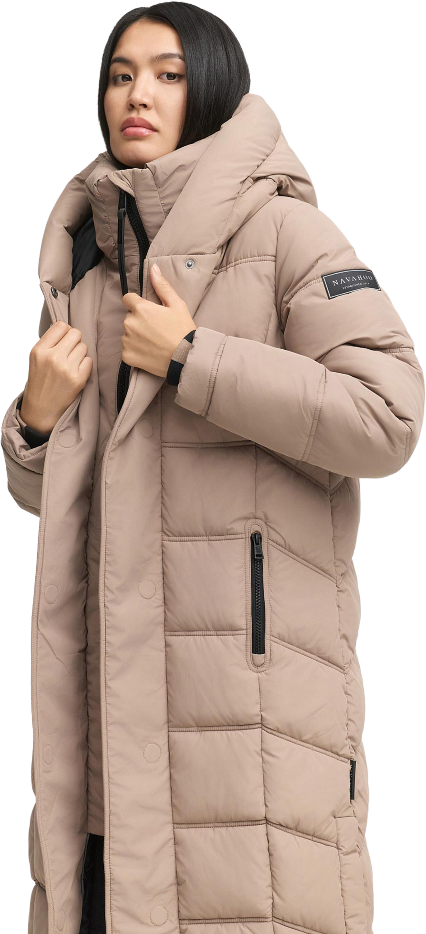 NAVAHOO, Women Winterjacket Engelsfeder