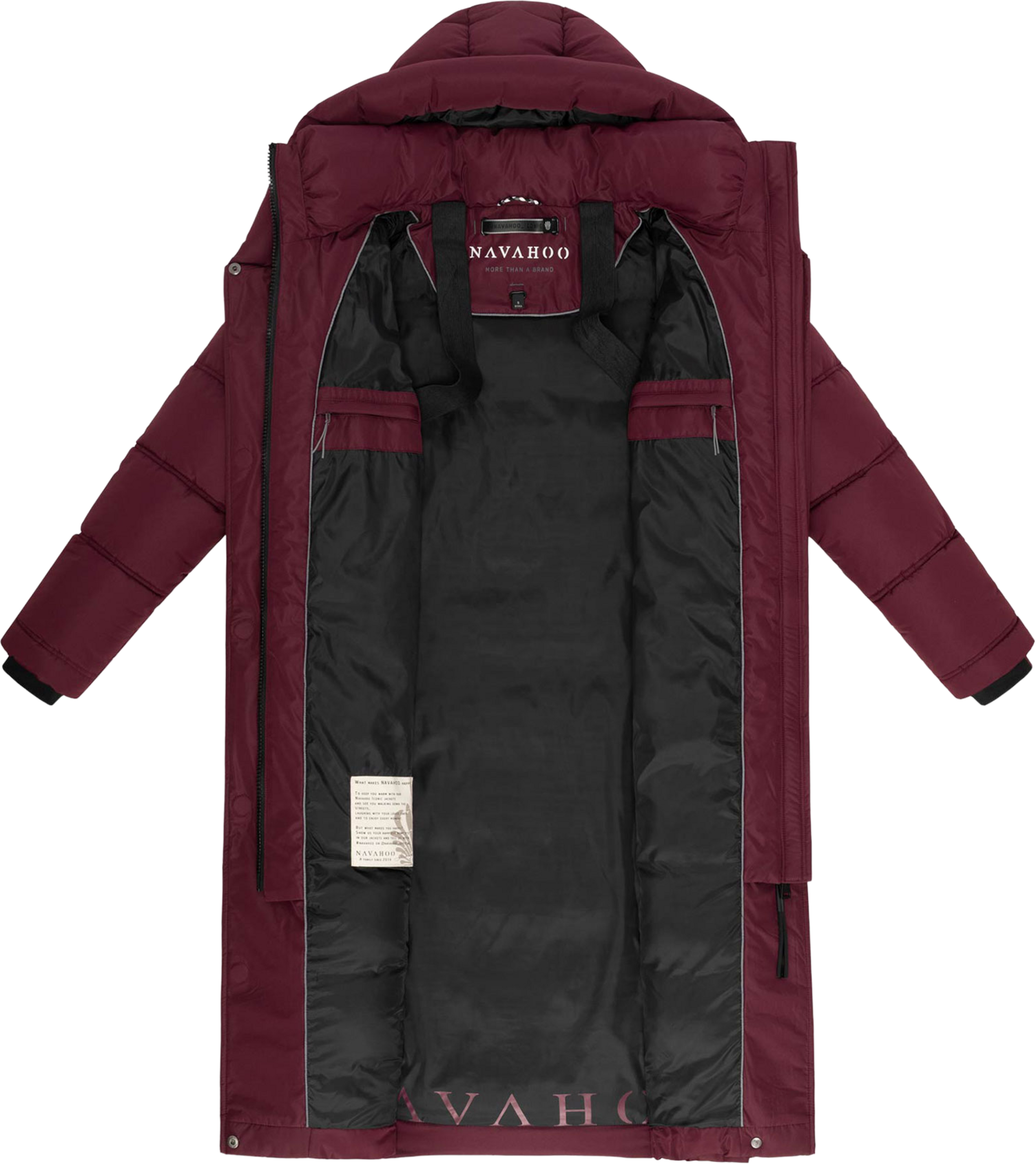 NAVAHOO, Women Winterjacket Engelsfeder