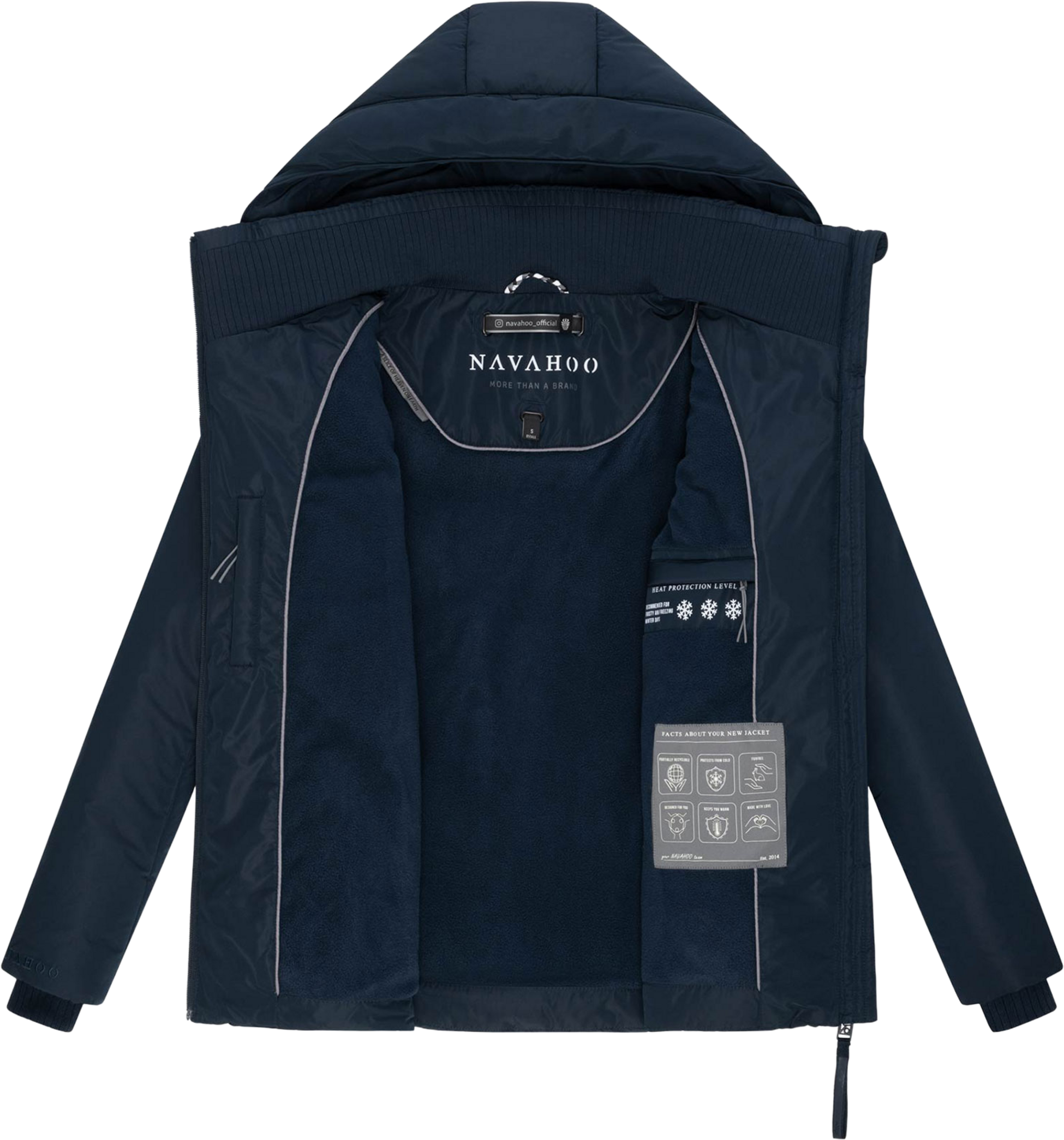 NAVAHOO, Women Winterjacket Fl&uuml;sterfee