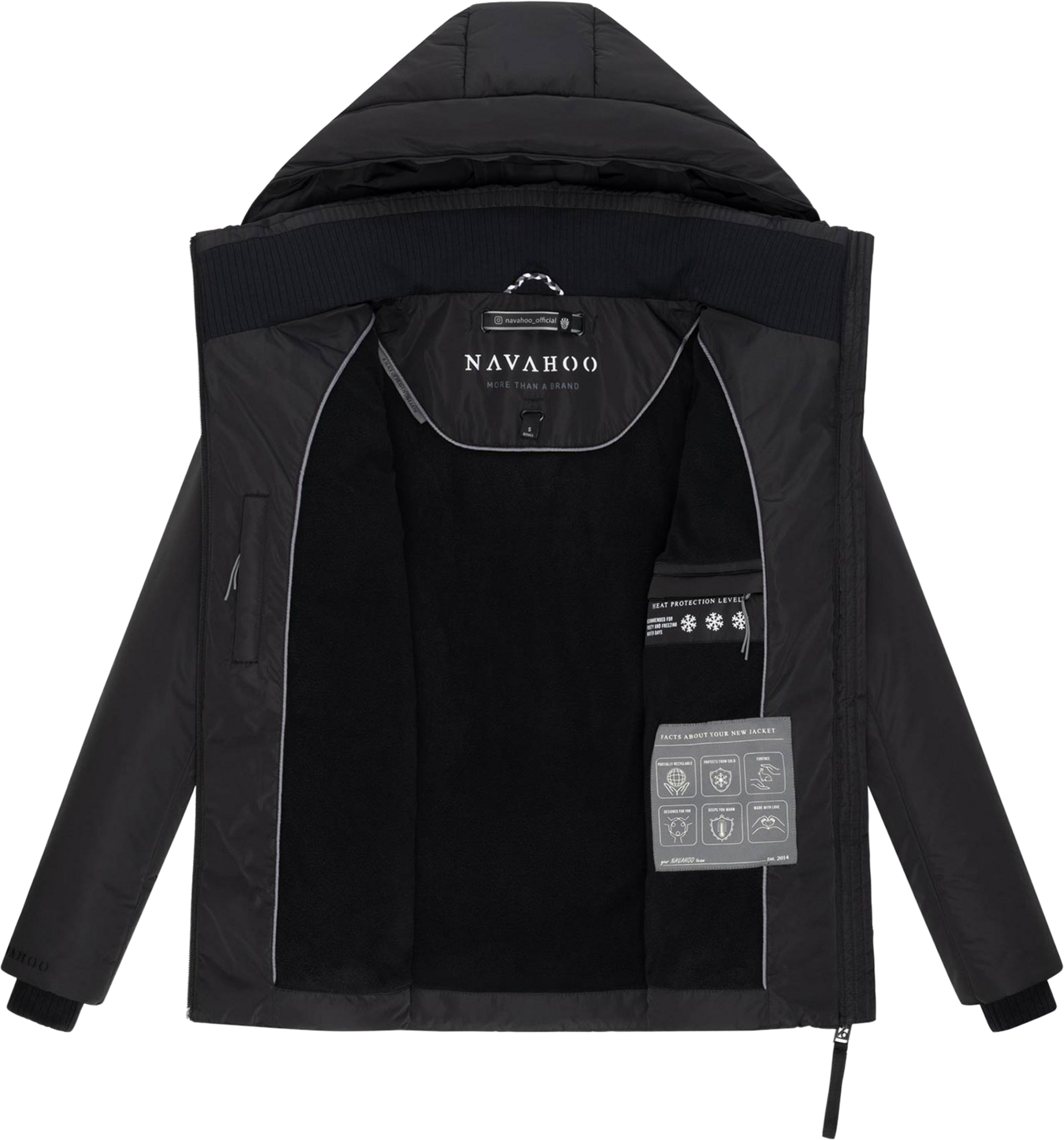 NAVAHOO, Women Winterjacket Fl&uuml;sterfee