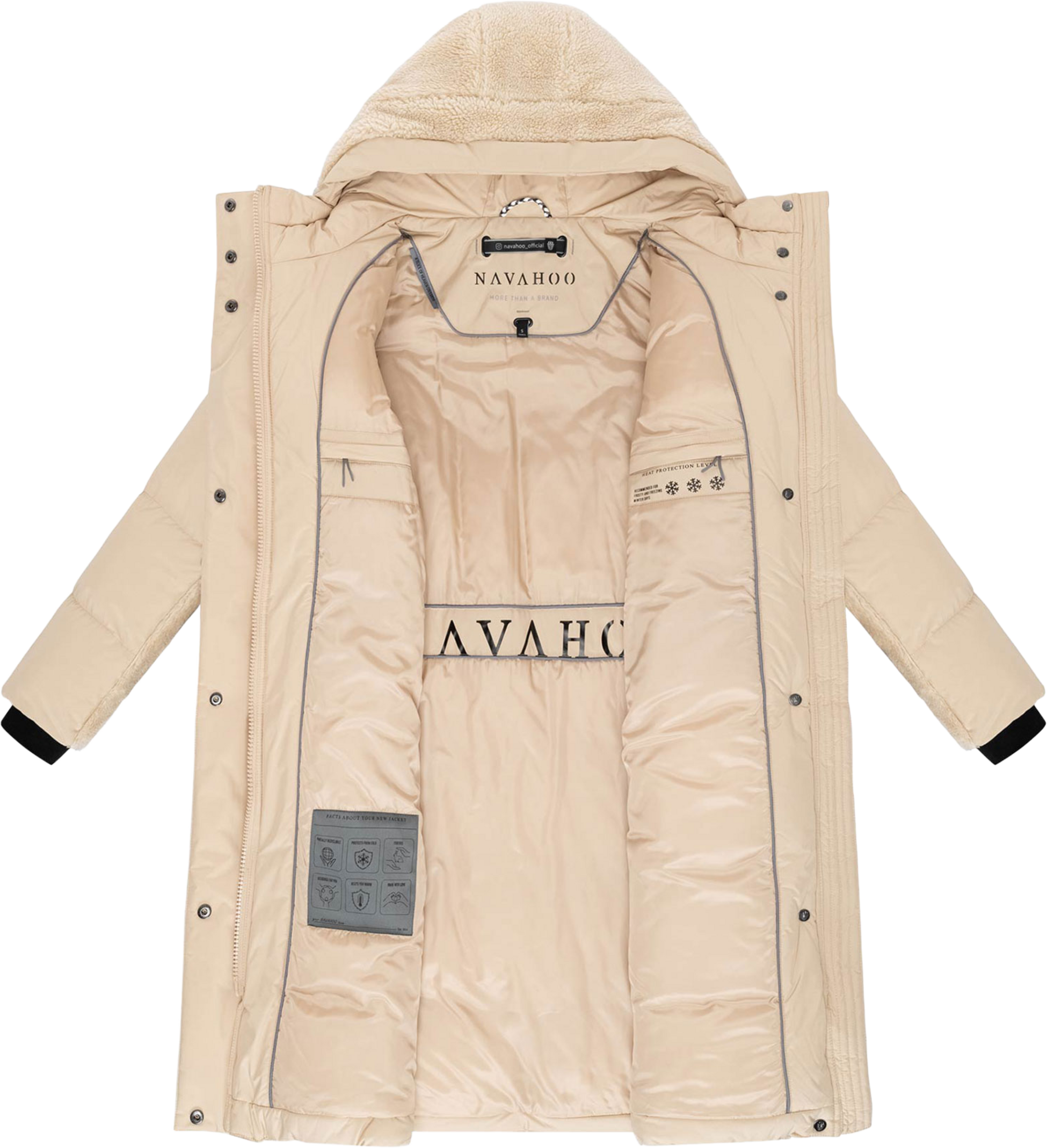 NAVAHOO, Women Winterjacket Funkelteddy