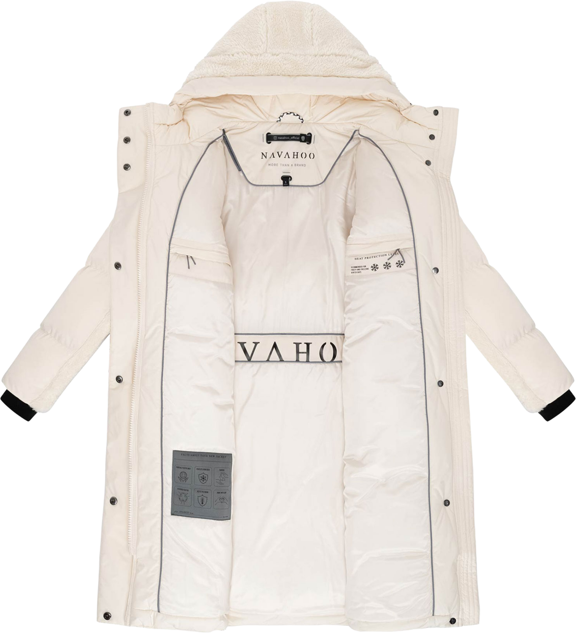 NAVAHOO, Women Winterjacket Funkelteddy