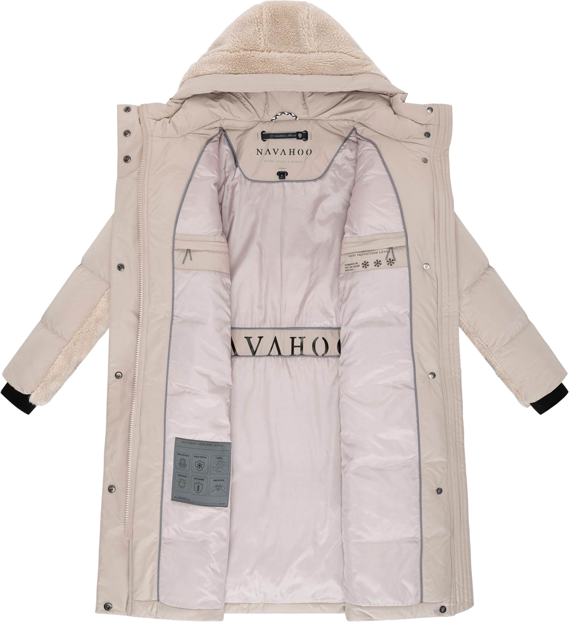 NAVAHOO, Women Winterjacket Funkelteddy