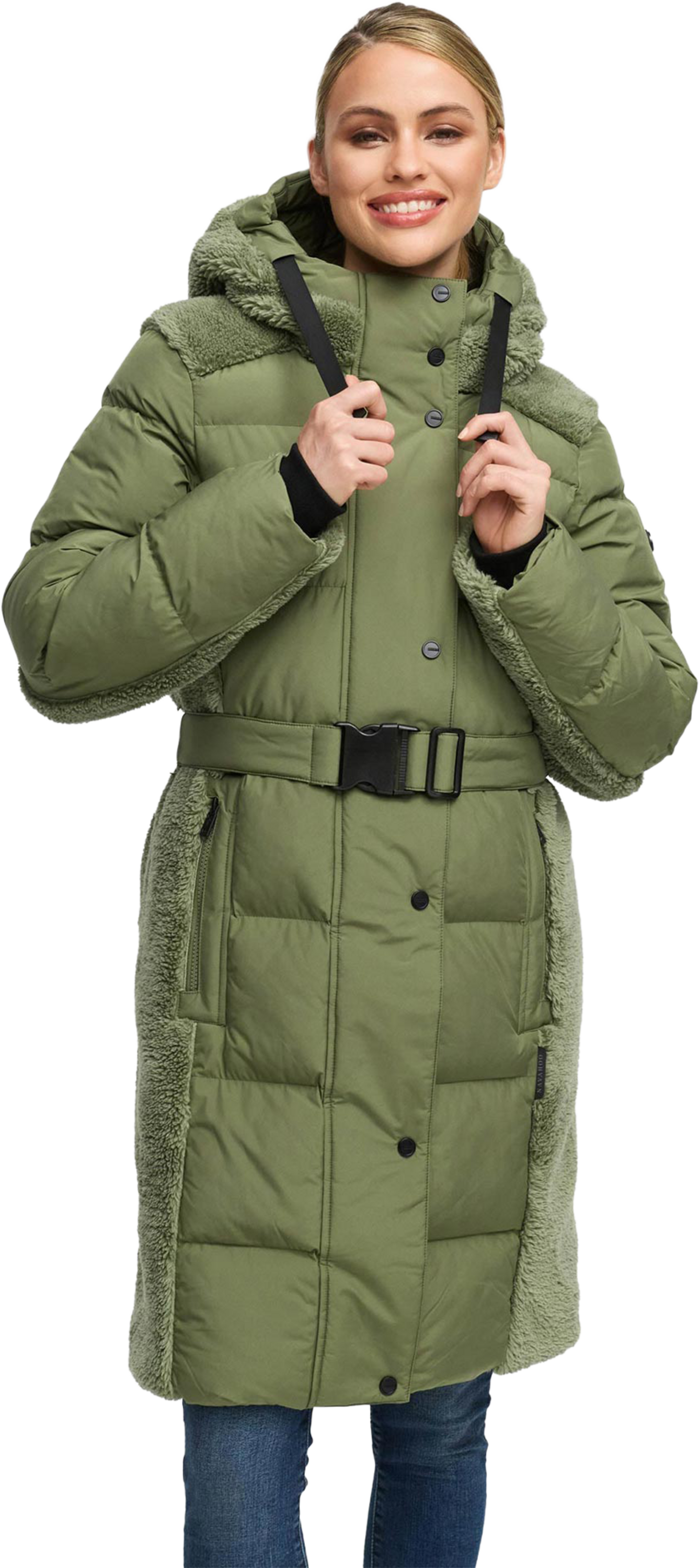 NAVAHOO, Women Winterjacket Funkelteddy