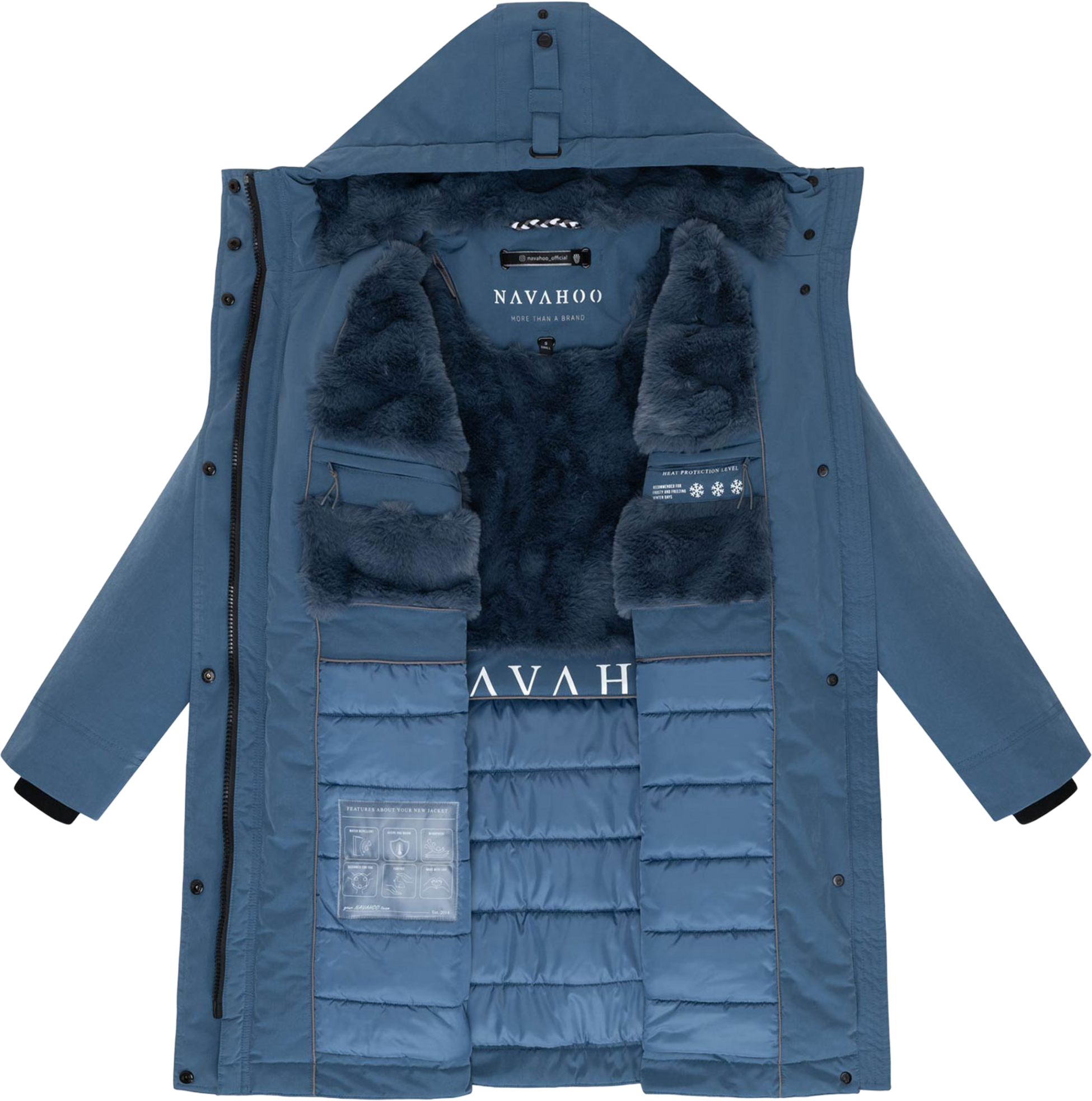 NAVAHOO, Women Winterjacket Hageltanz