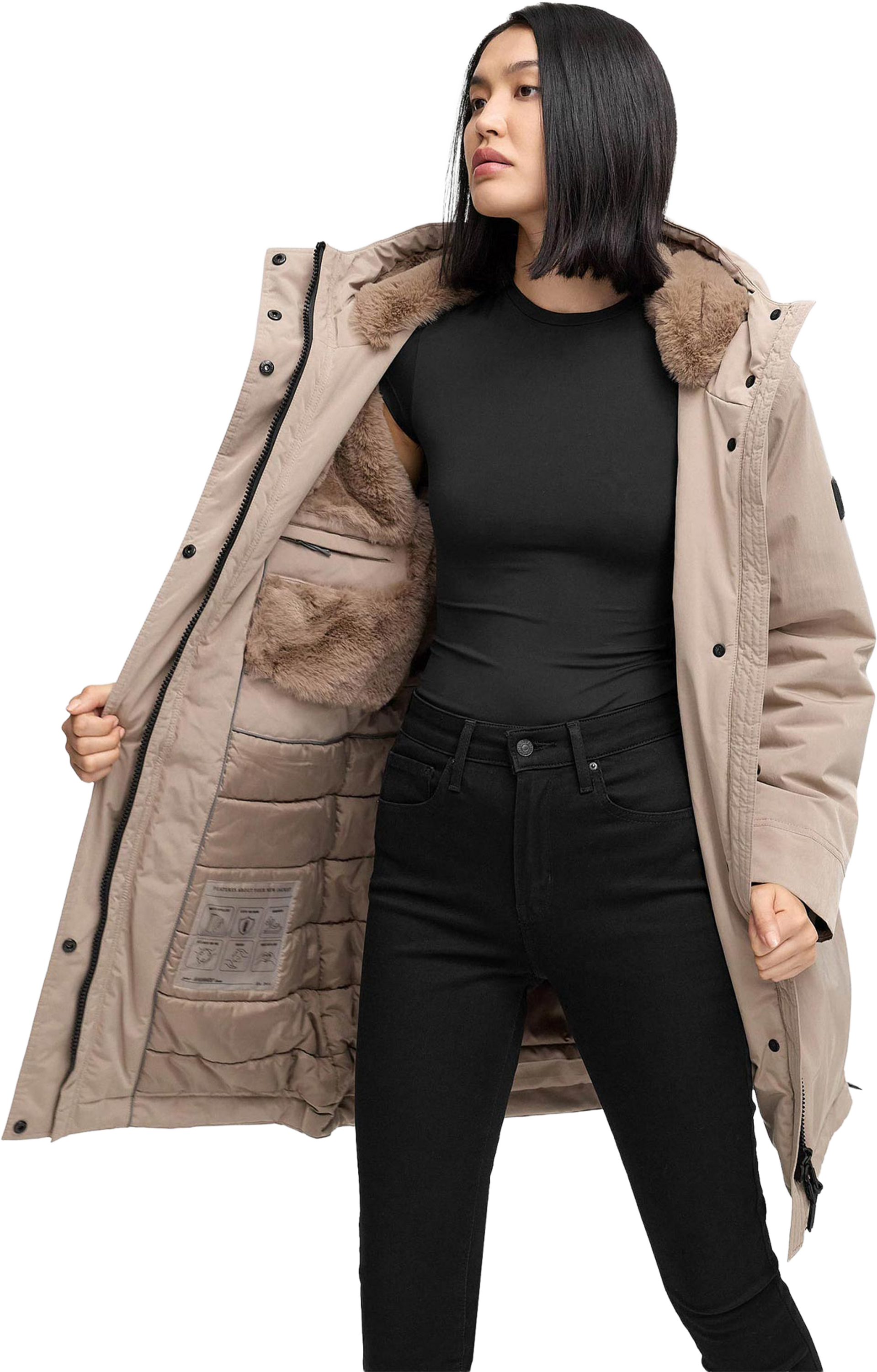 NAVAHOO, Women Winterjacket Hageltanz