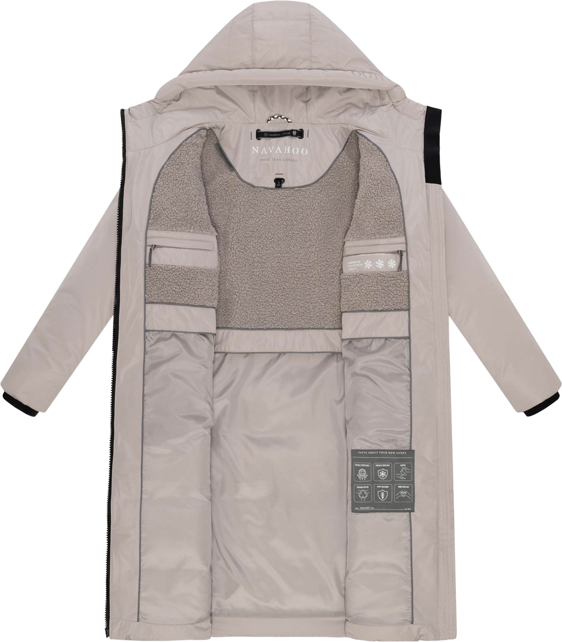NAVAHOO, Women Winterjacket Herbstnebel